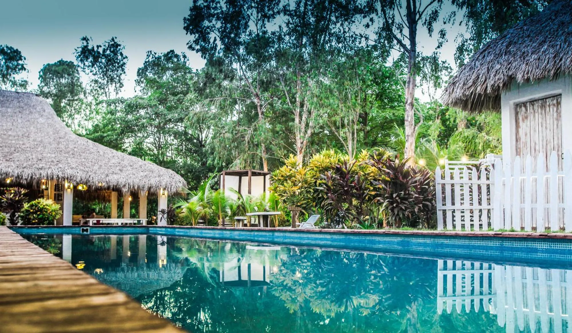 Swimming pool in Las Dunas Surf Resort