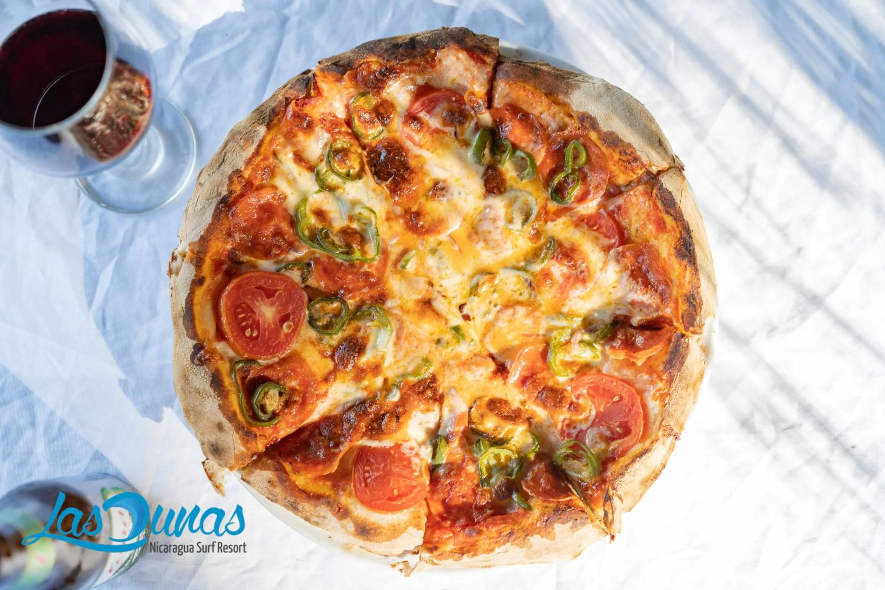 Food in Las Dunas Surf Resort