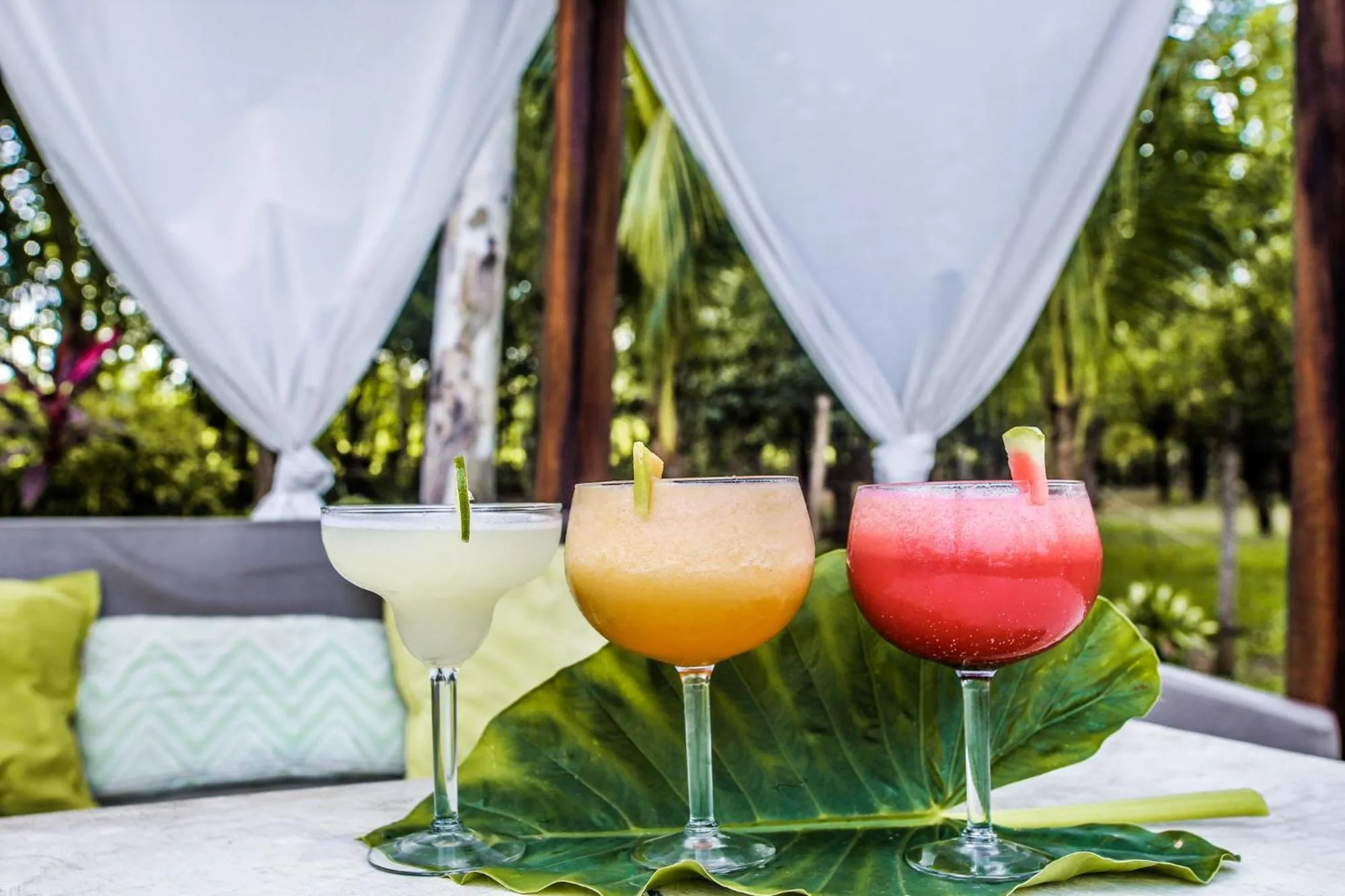 Patio in Las Dunas Surf Resort