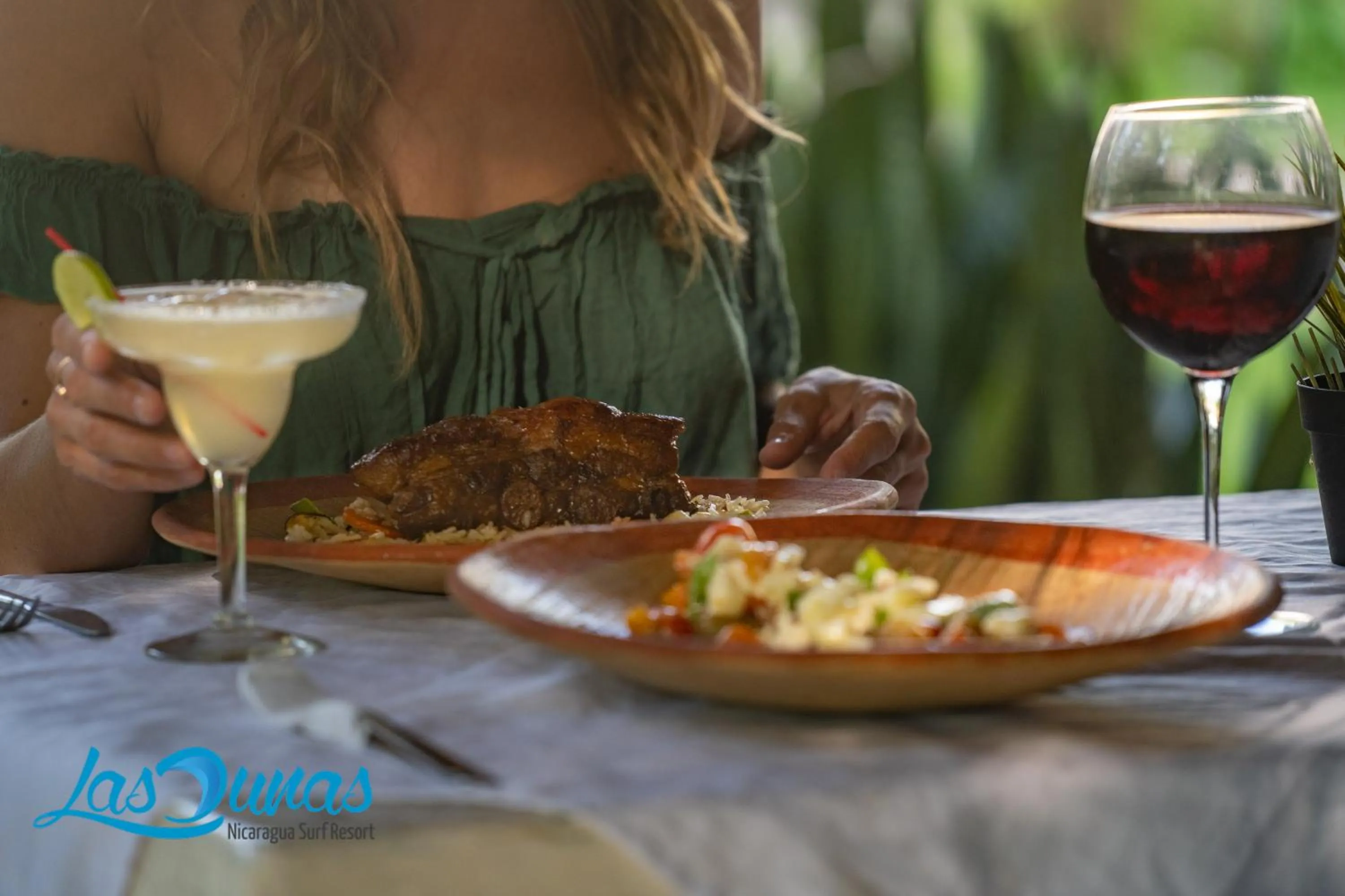 Lunch in Las Dunas Surf Resort