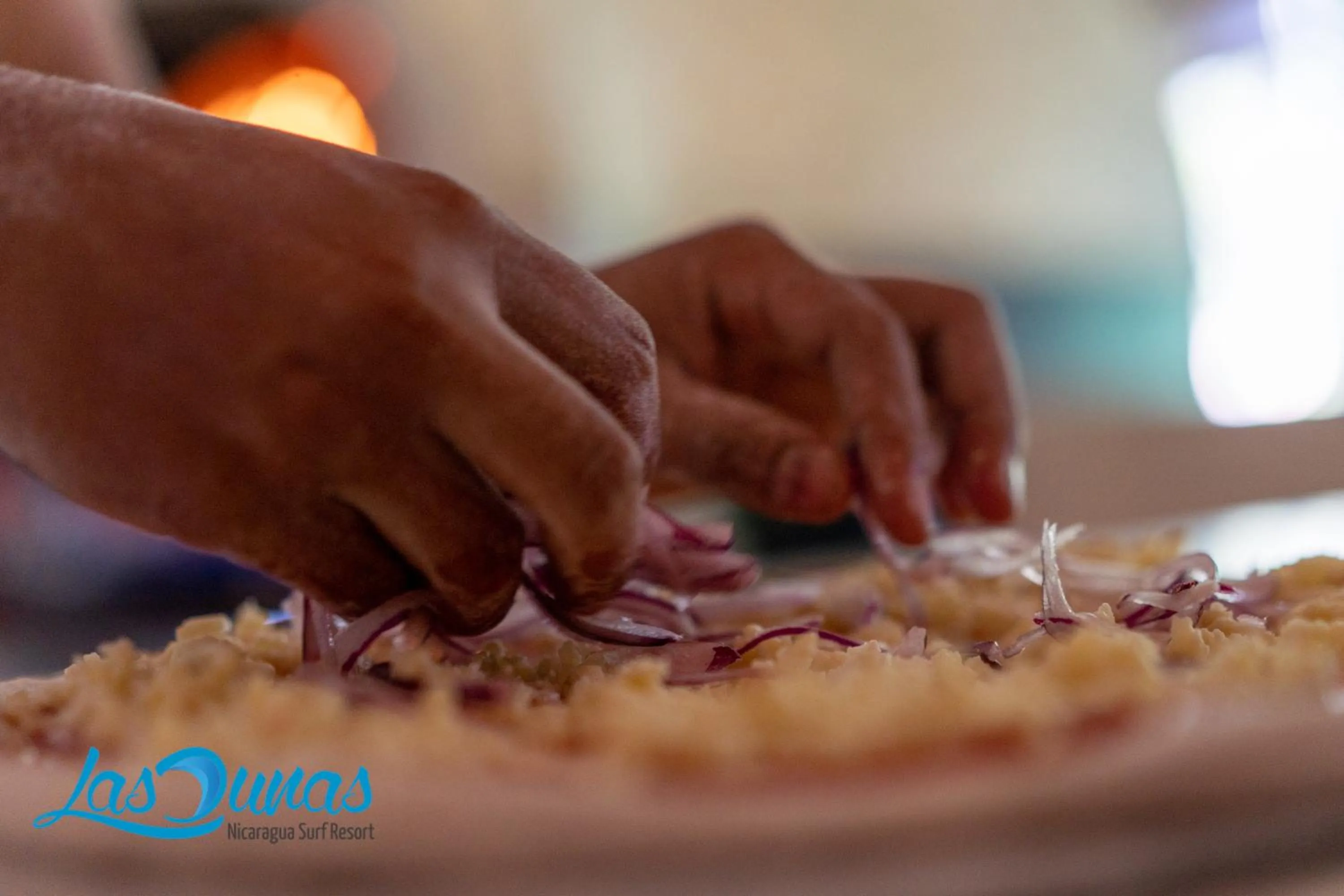 Food and drinks in Las Dunas Surf Resort