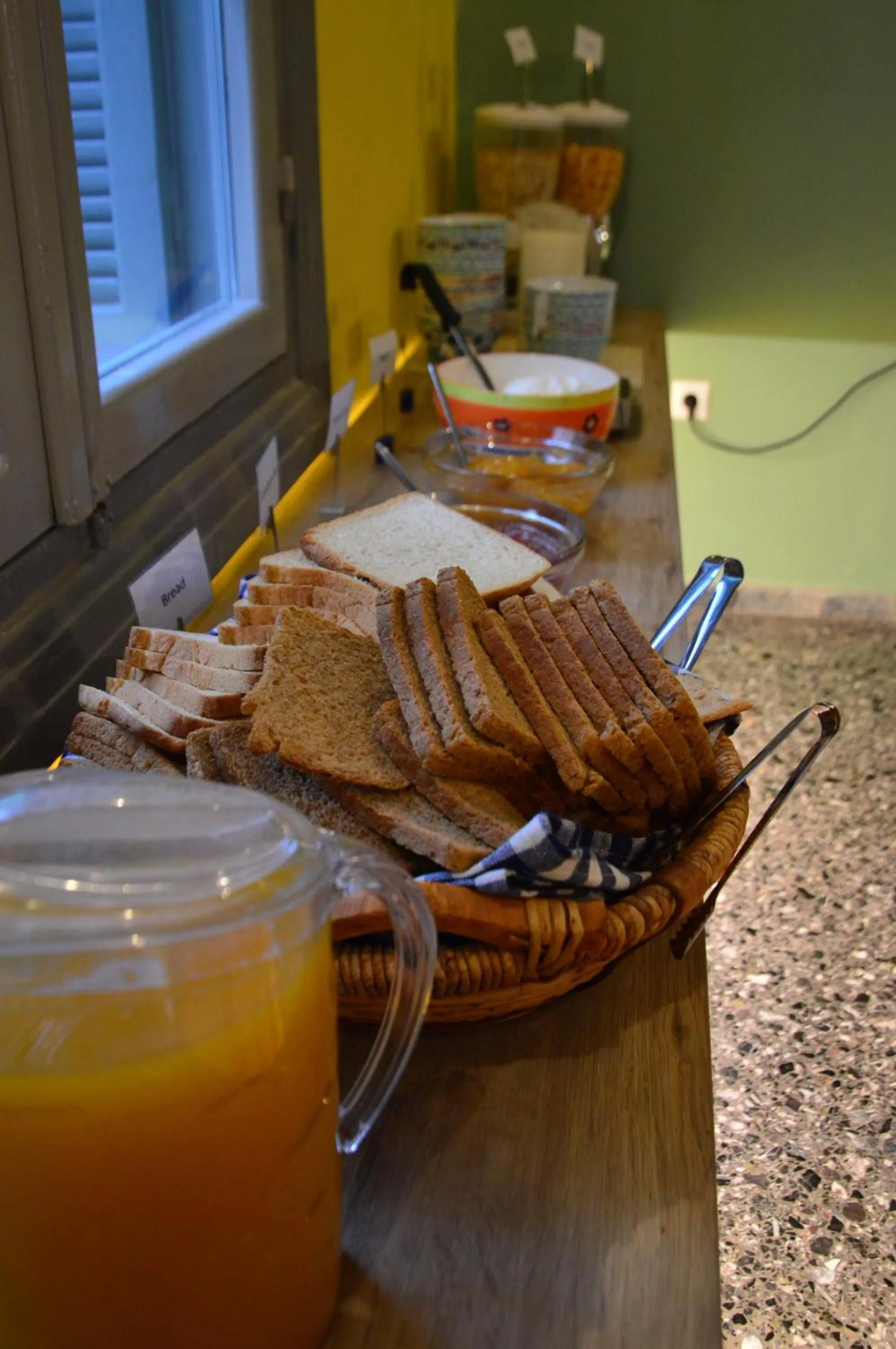 Breakfast in Nubian Hostel
