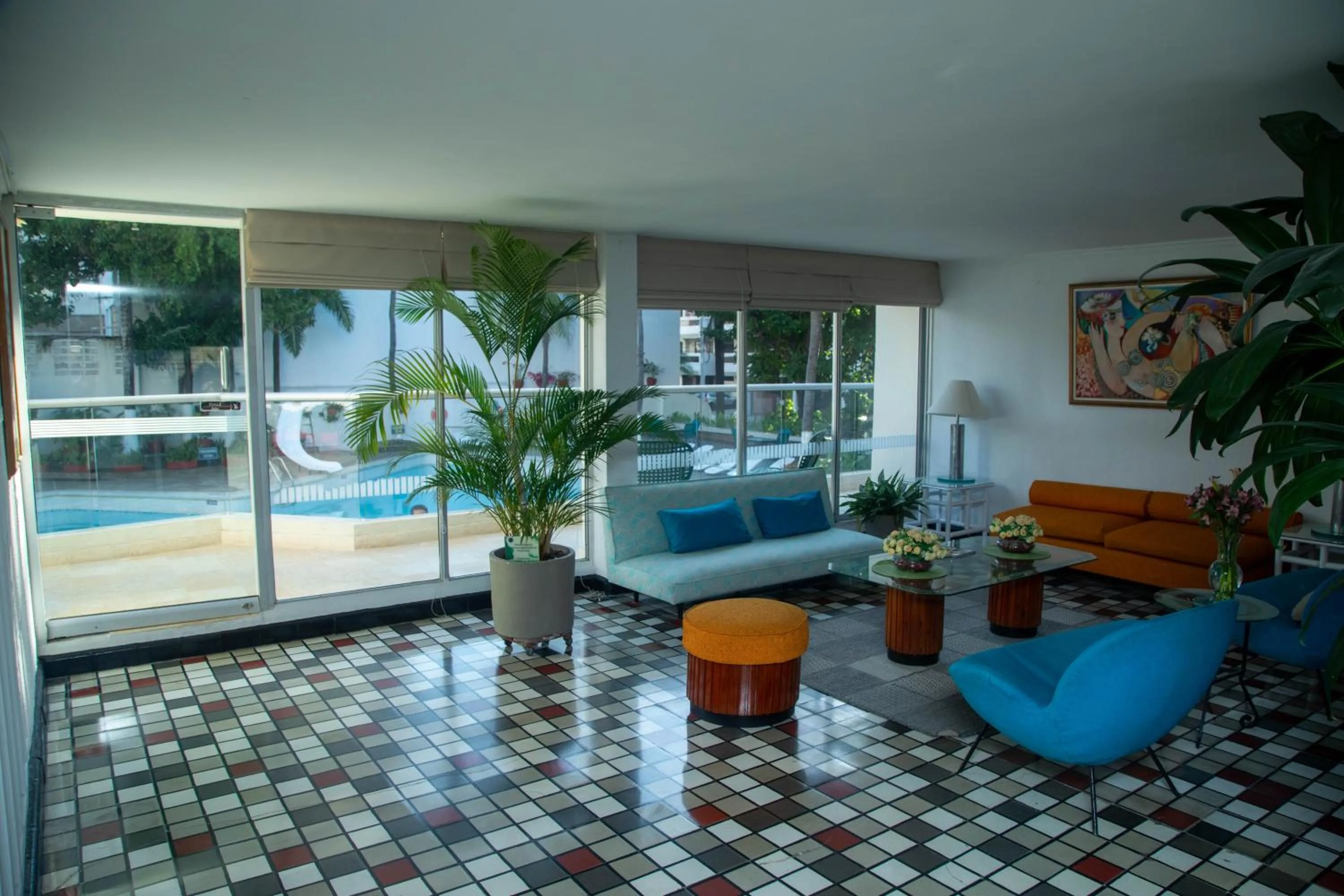 Living room in Hotel Bahia Cartagena
