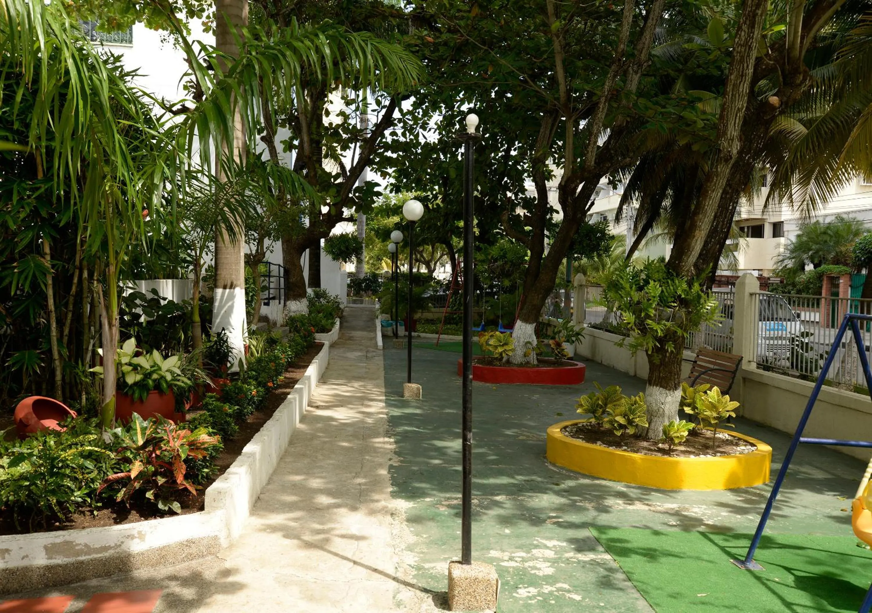 Garden in Hotel Bahia Cartagena