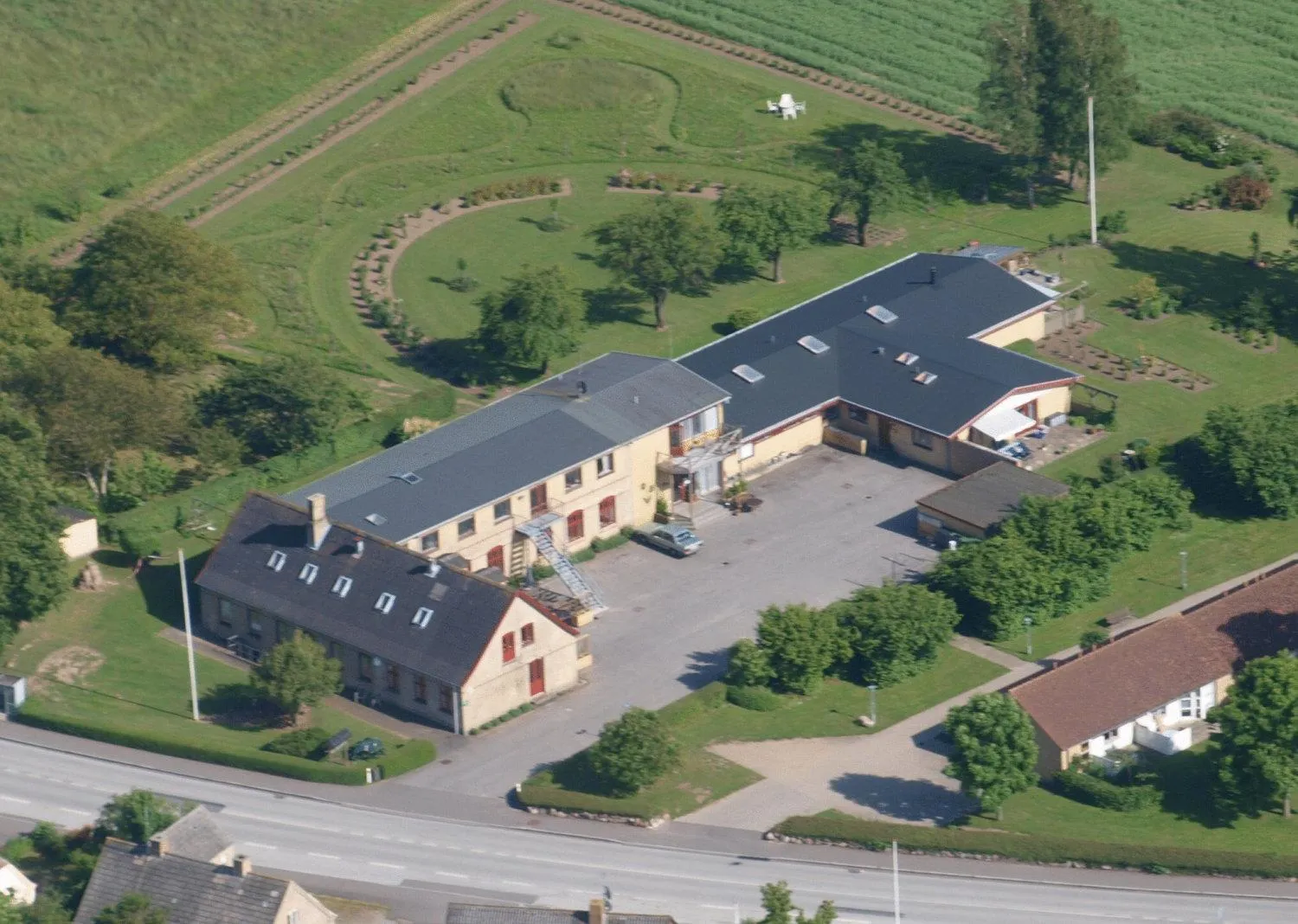 Natural landscape in Nygammelsø Bed & Breakfast