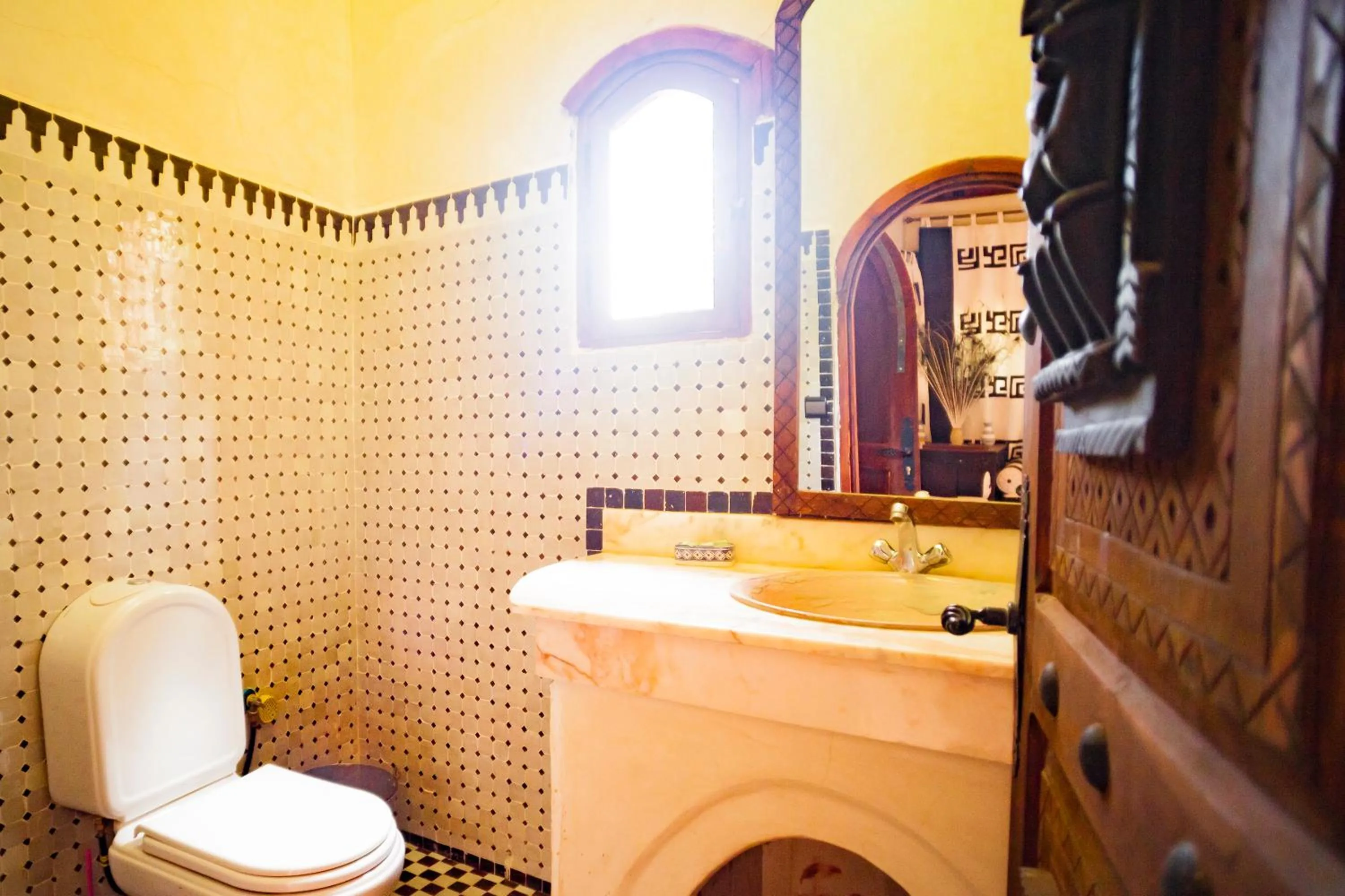 Bathroom in Riad Lamane