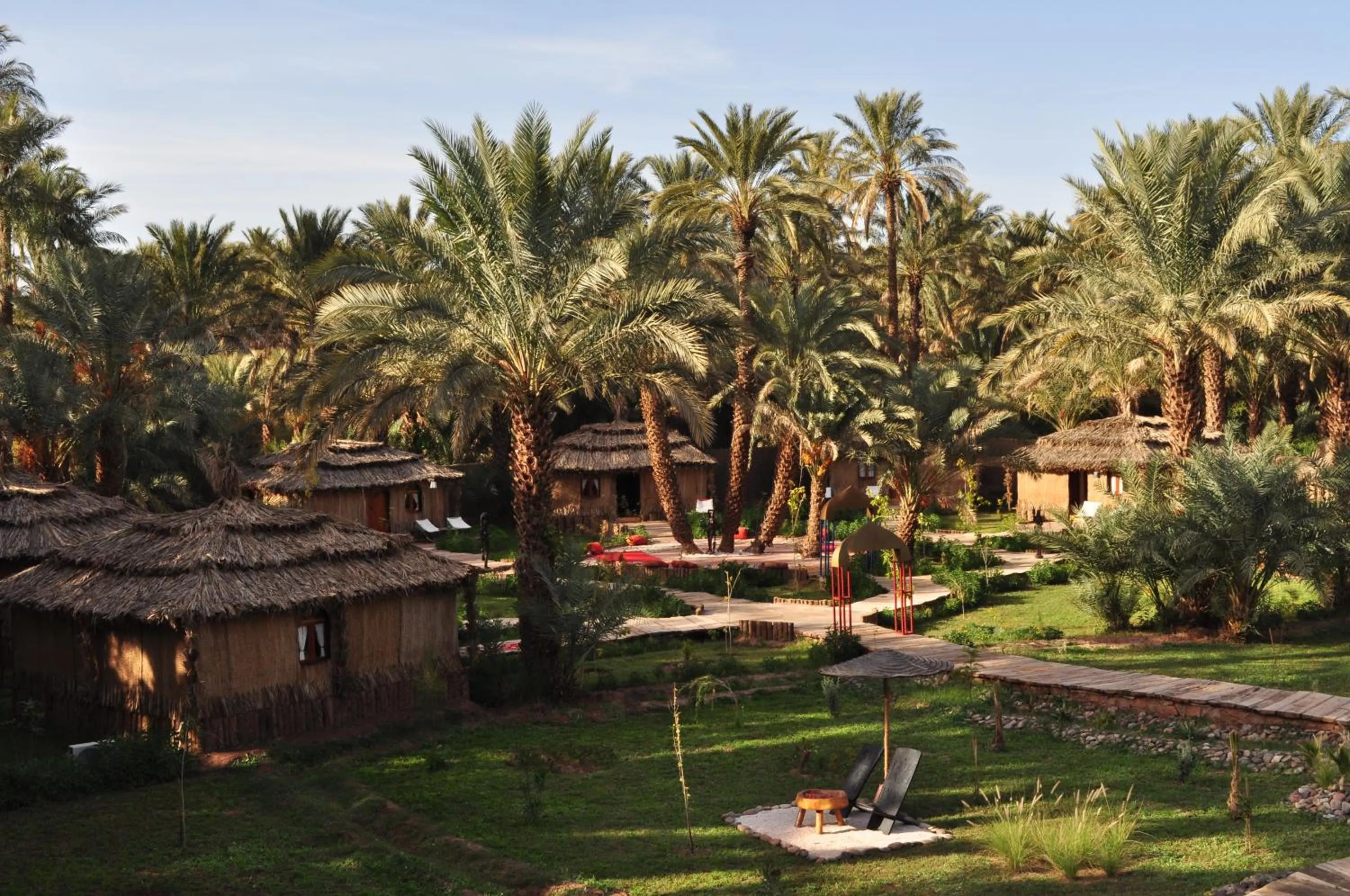Natural landscape in Riad Lamane
