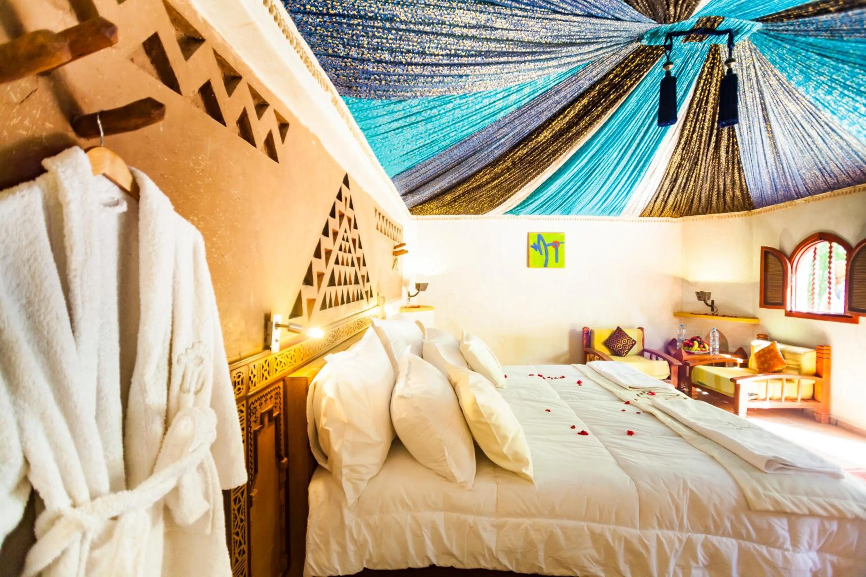 Bedroom in Riad Lamane