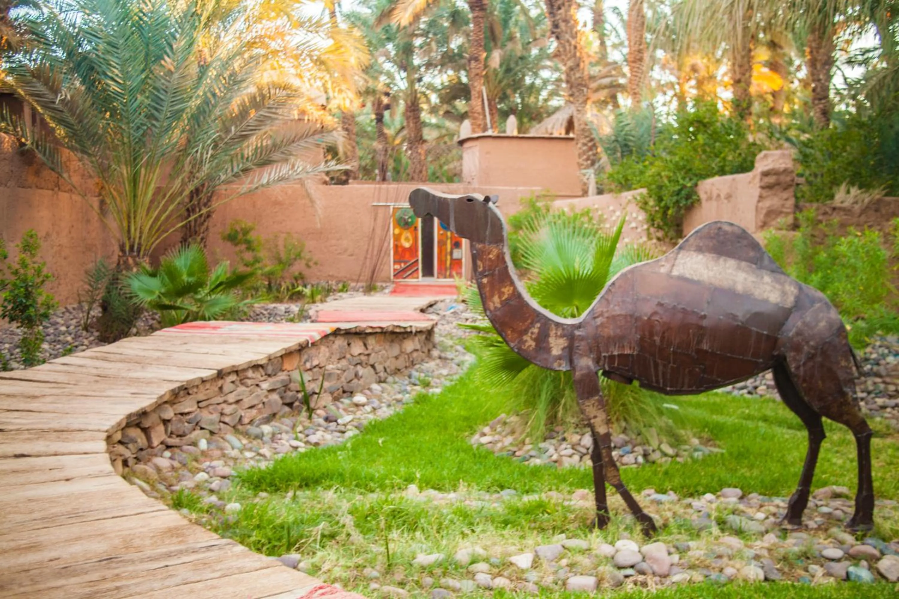 Facade/entrance in Riad Lamane
