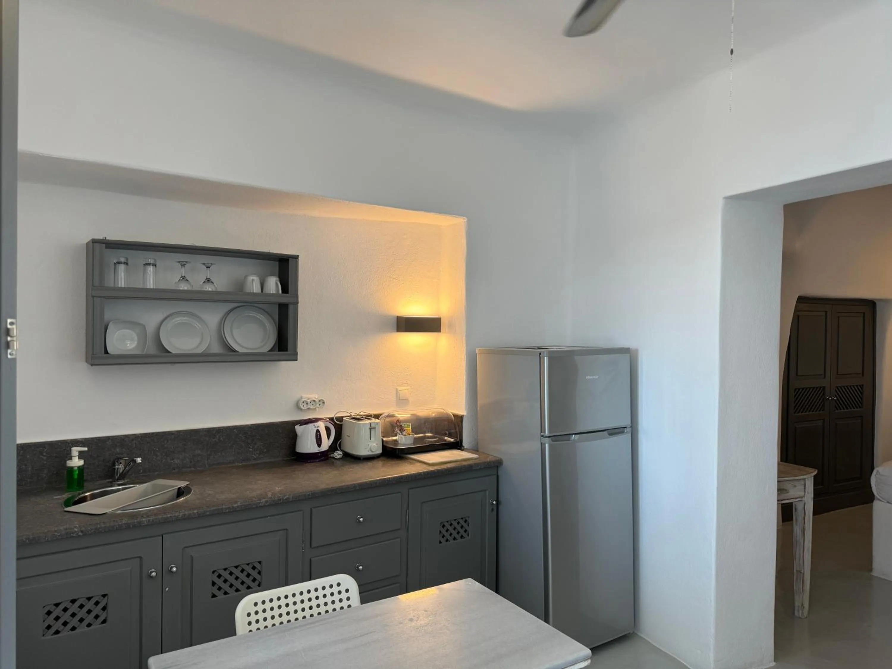 Living room in Theodora Suites