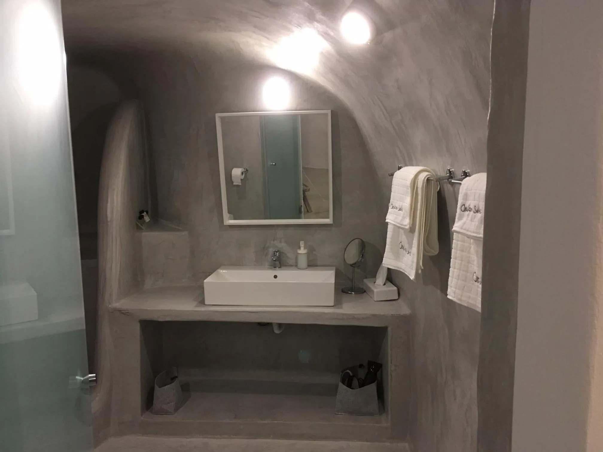 Bathroom in Theodora Suites