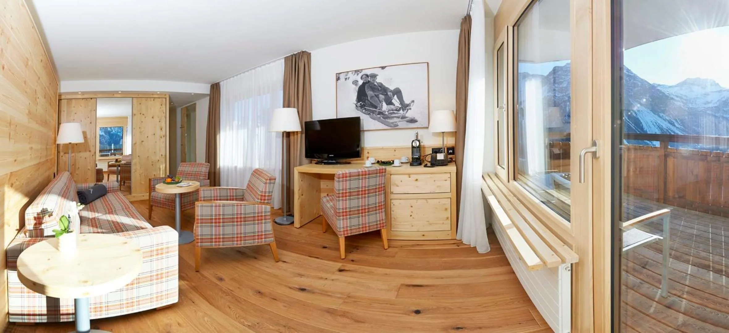 Living room in Waldhotel Arosa