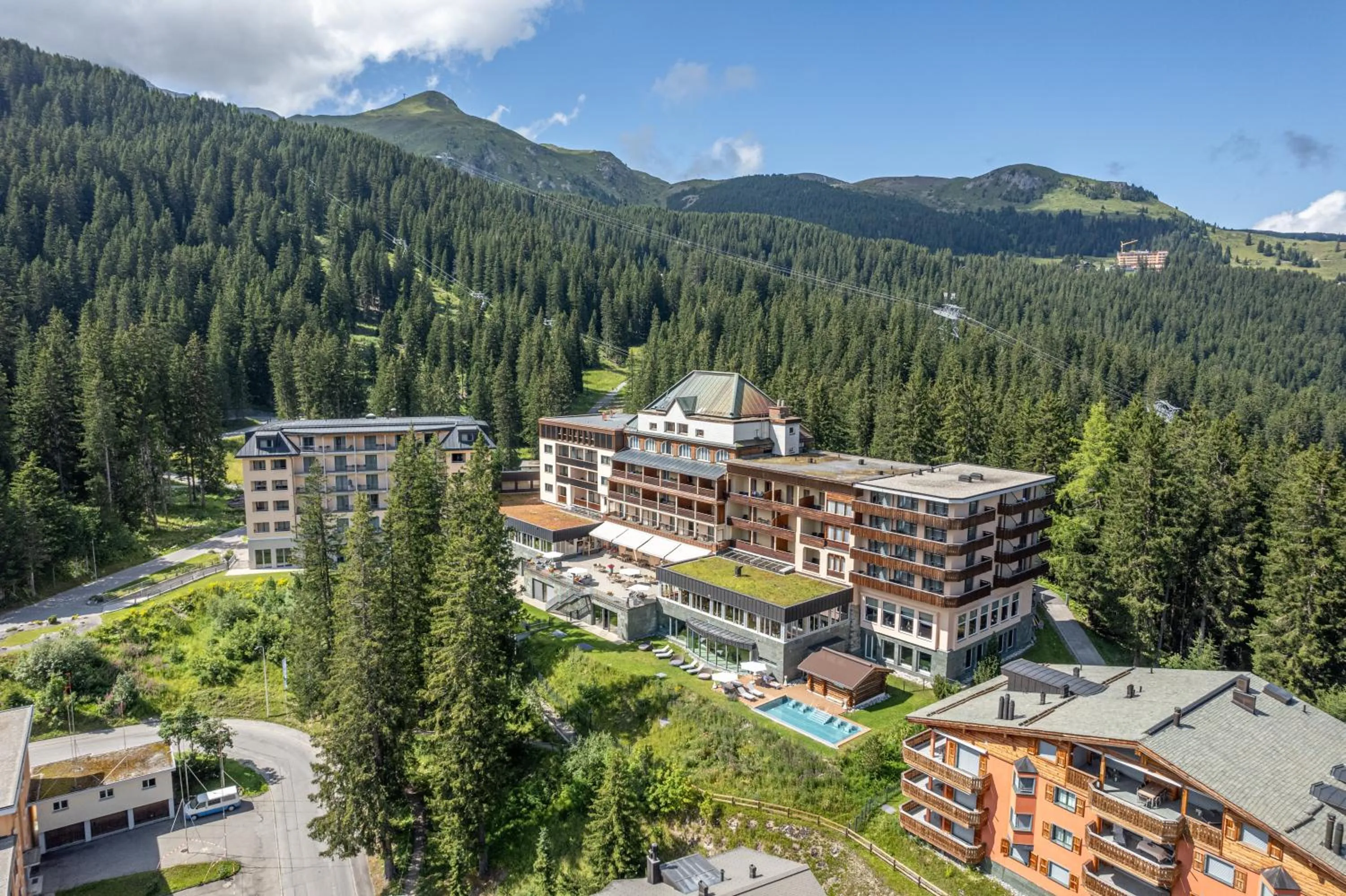 Property building in Waldhotel Arosa