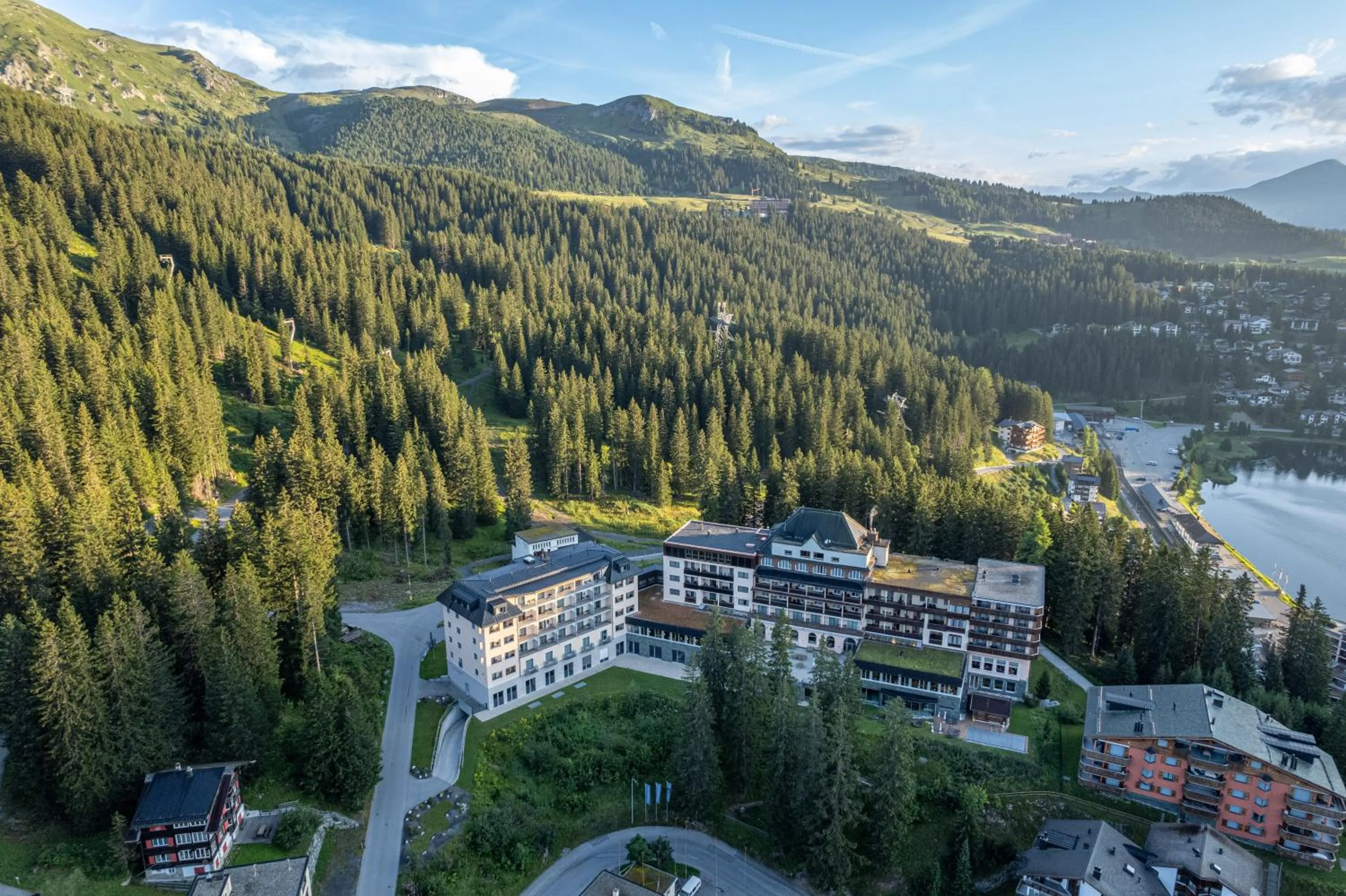 Property building in Waldhotel Arosa