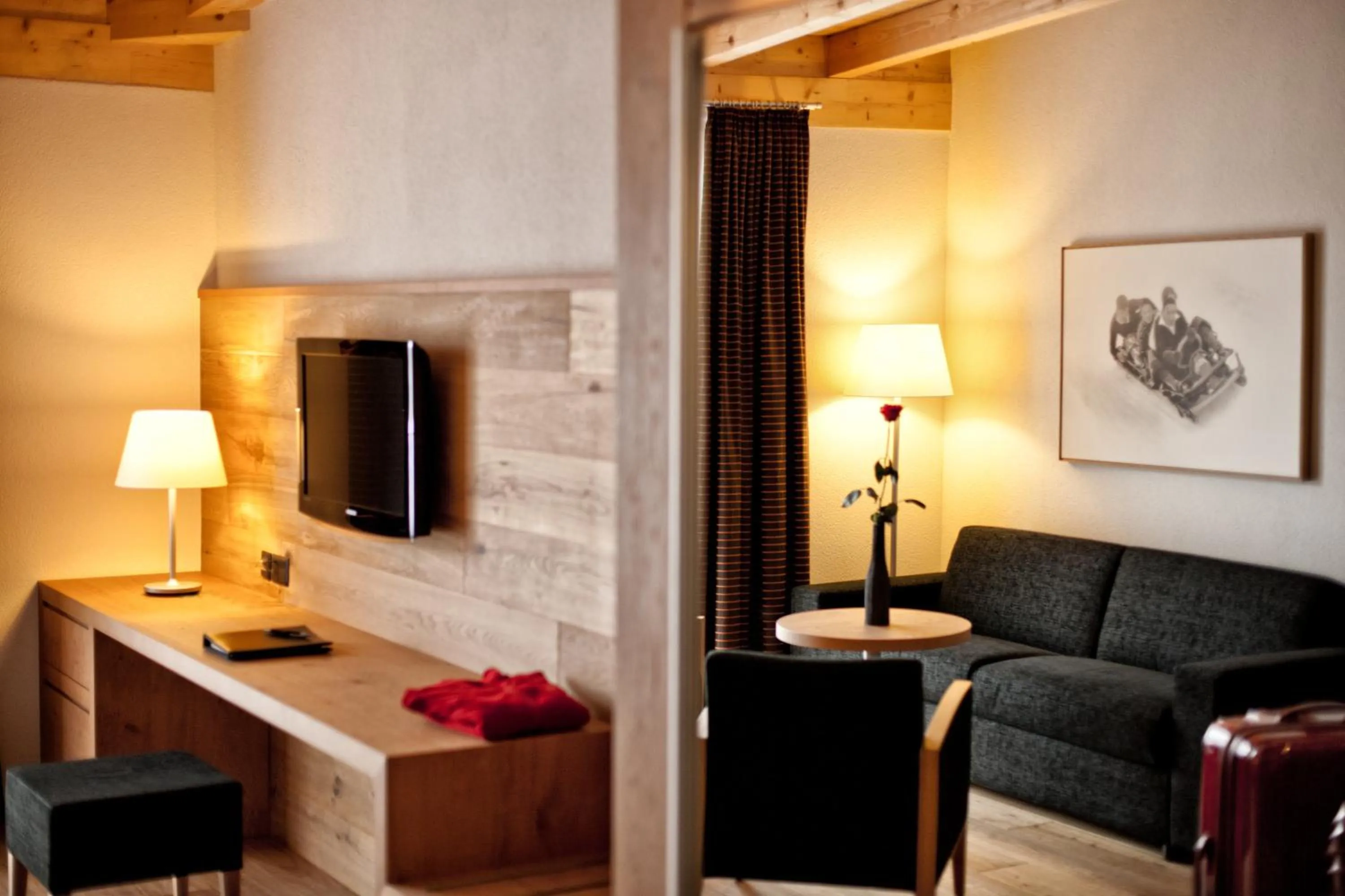 Living room in Waldhotel Arosa