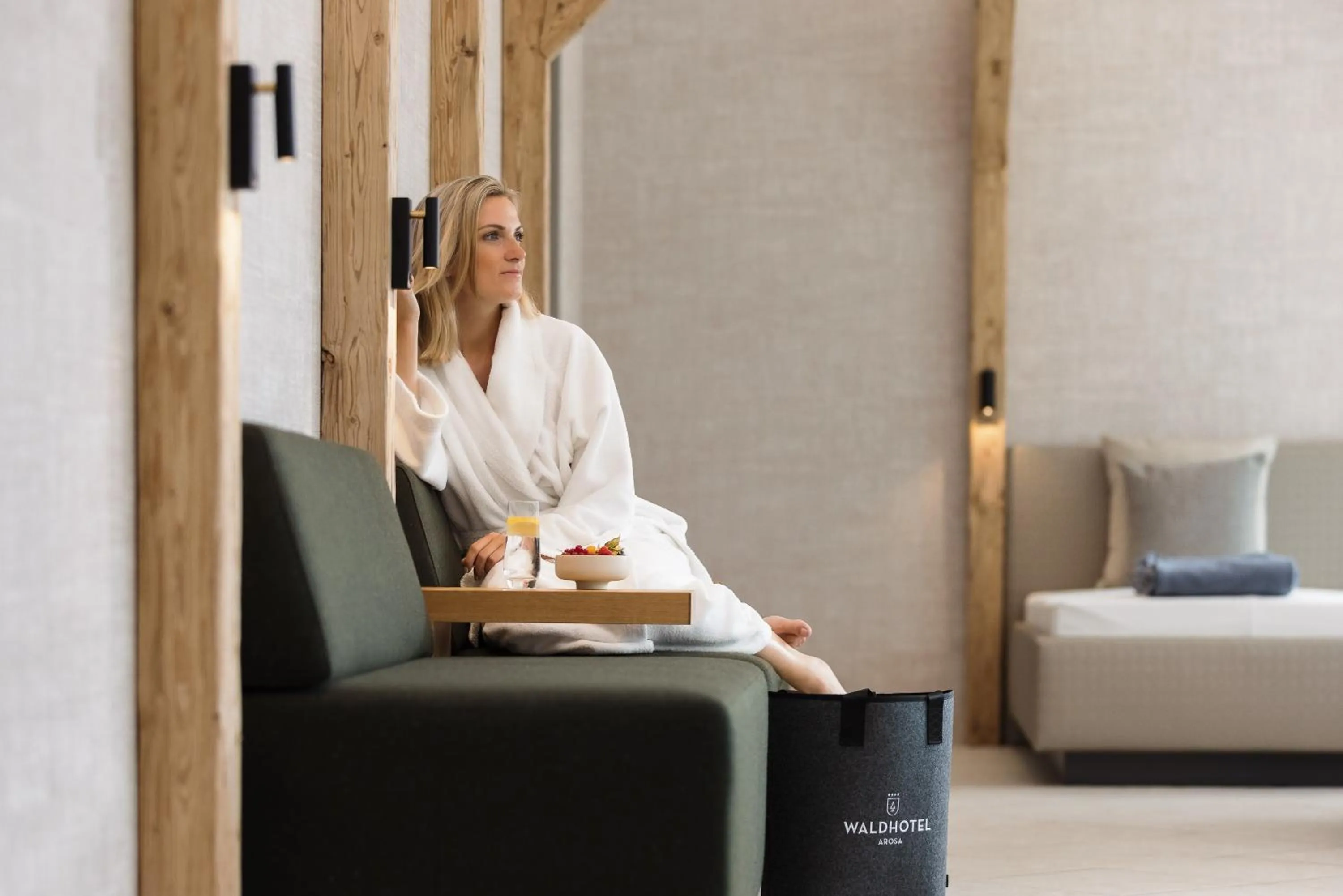 Spa and wellness centre/facilities in Waldhotel Arosa