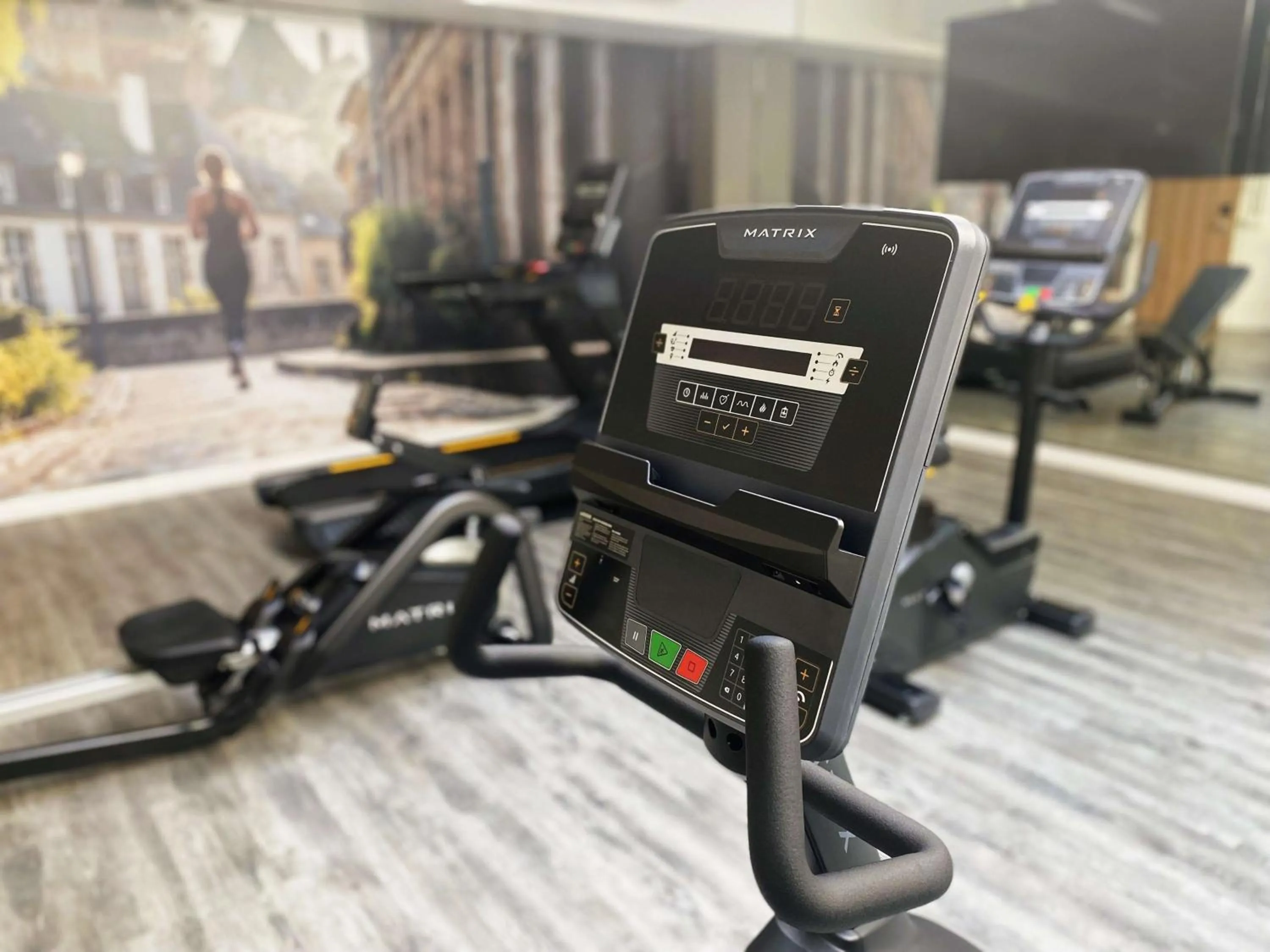 Fitness centre/facilities in Park Inn by Radisson Luxembourg City