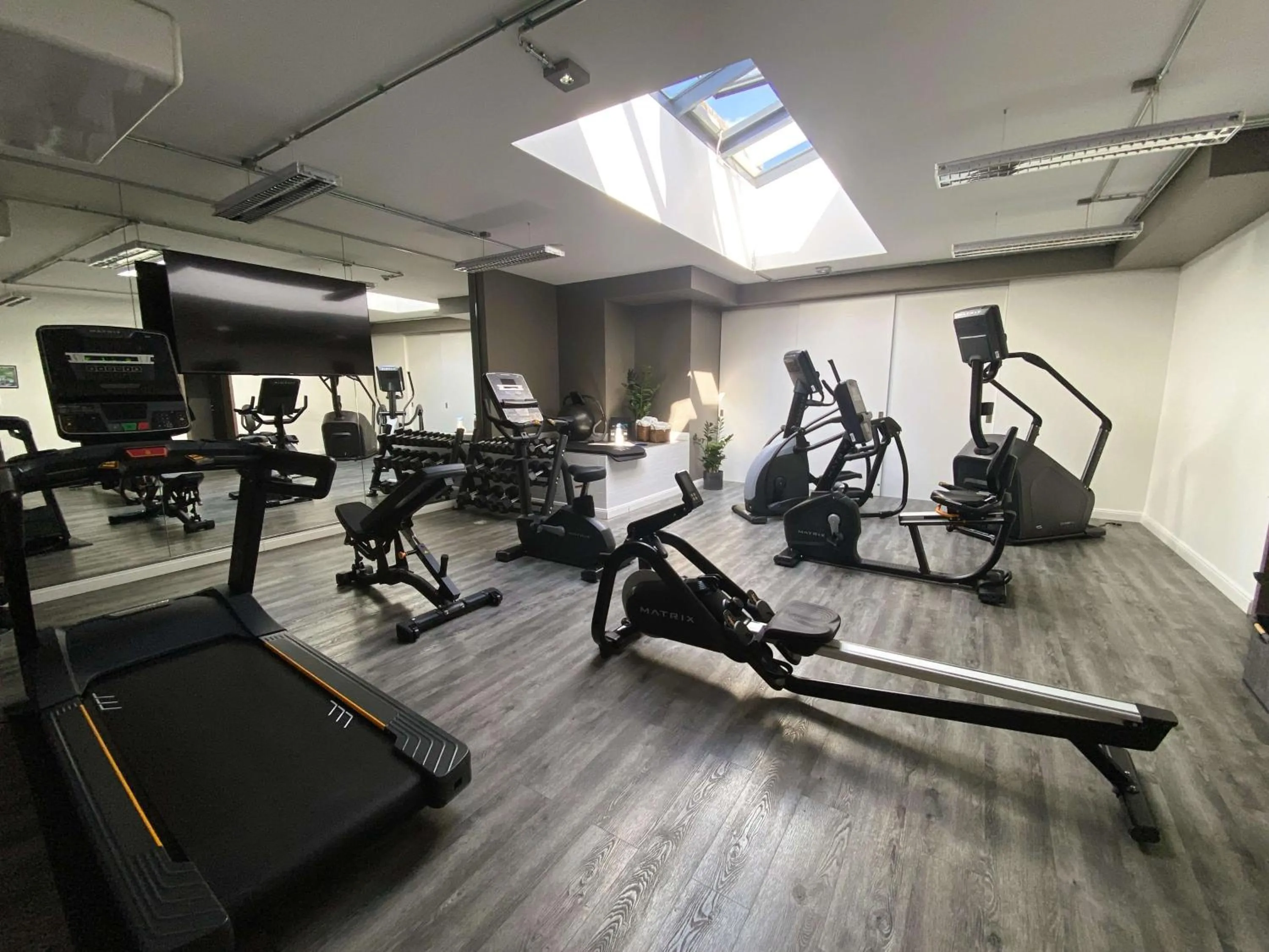Fitness centre/facilities in Park Inn by Radisson Luxembourg City