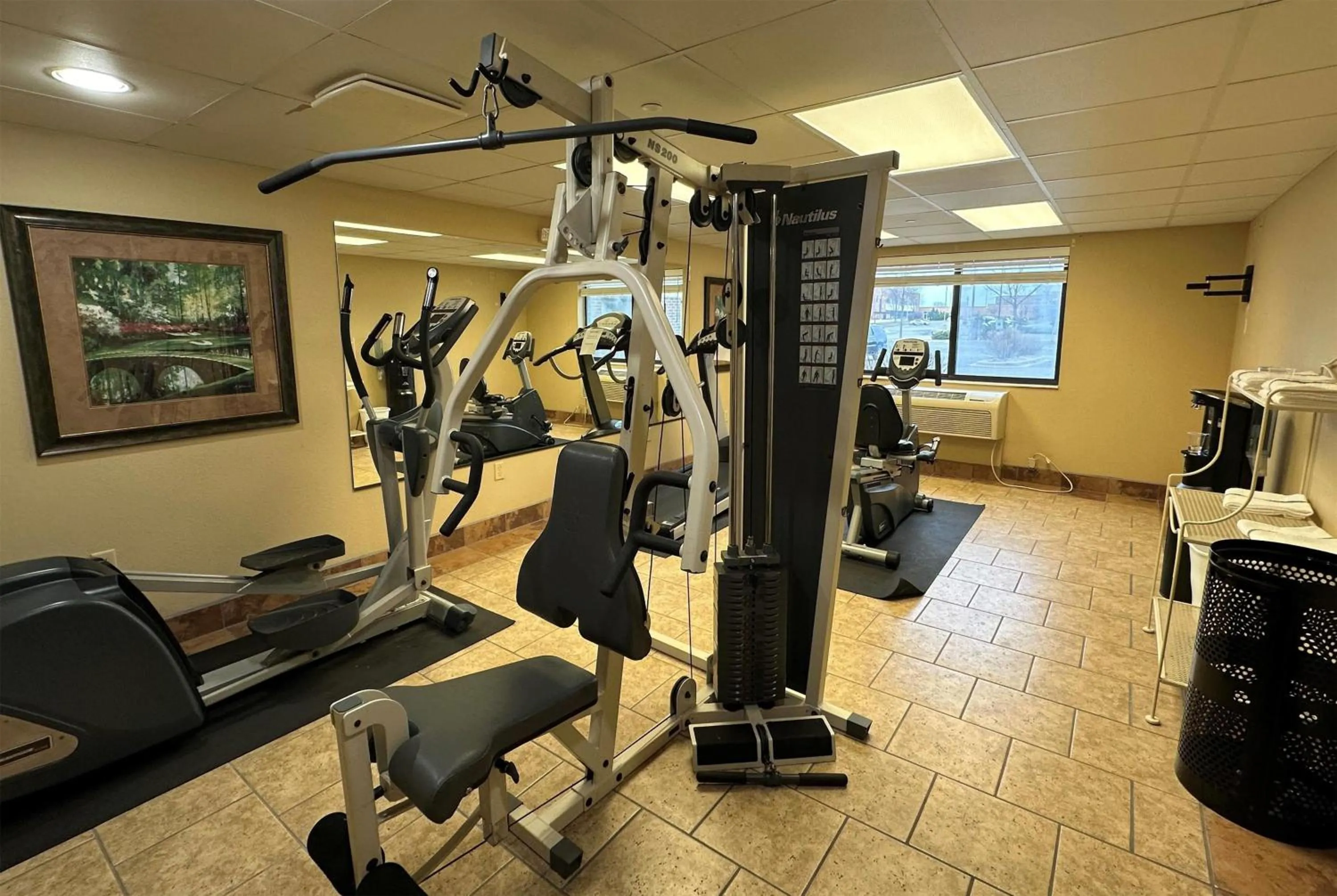 Fitness centre/facilities in AmericInn by Wyndham Appleton North Little Chute