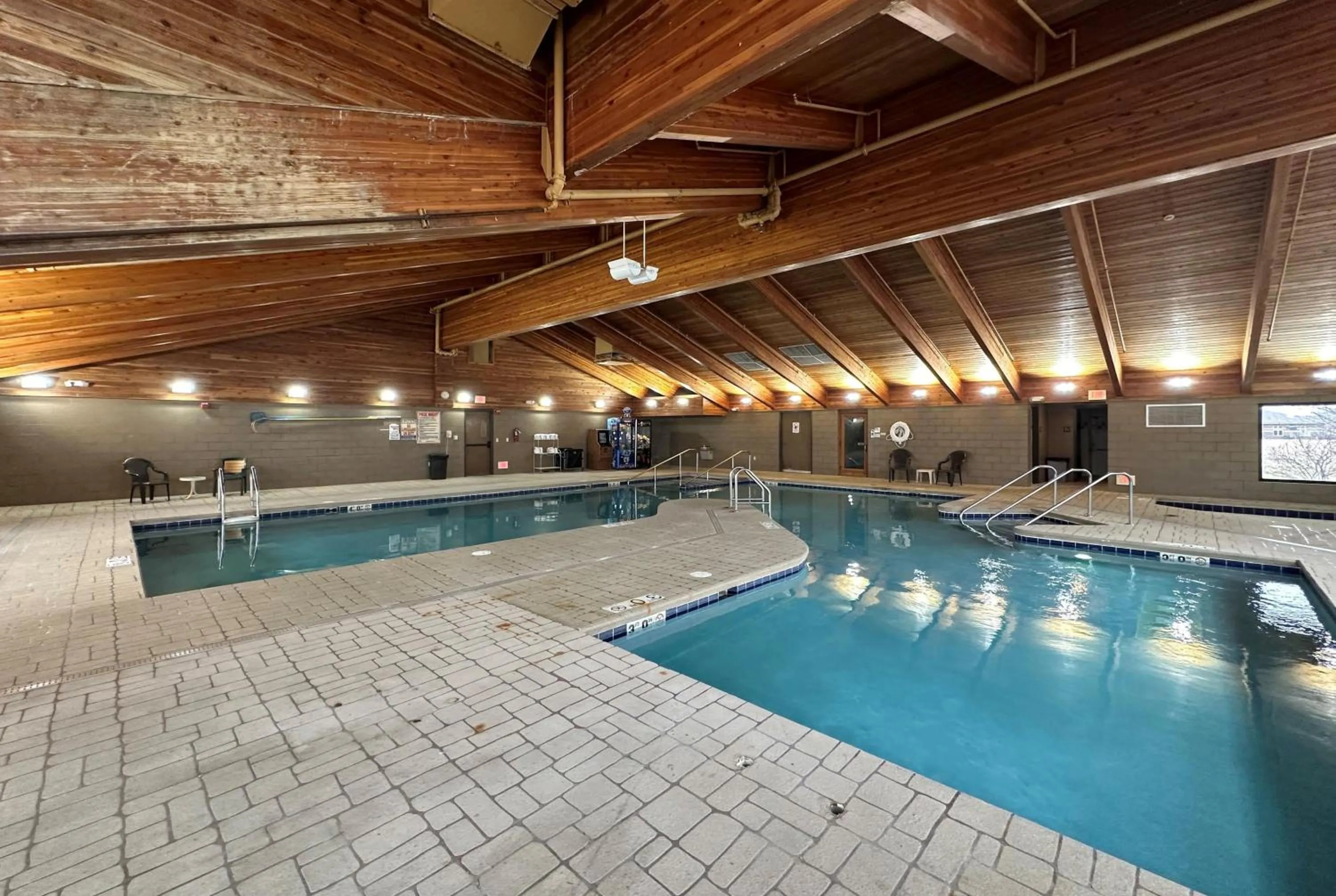 Swimming pool in AmericInn by Wyndham Appleton North Little Chute