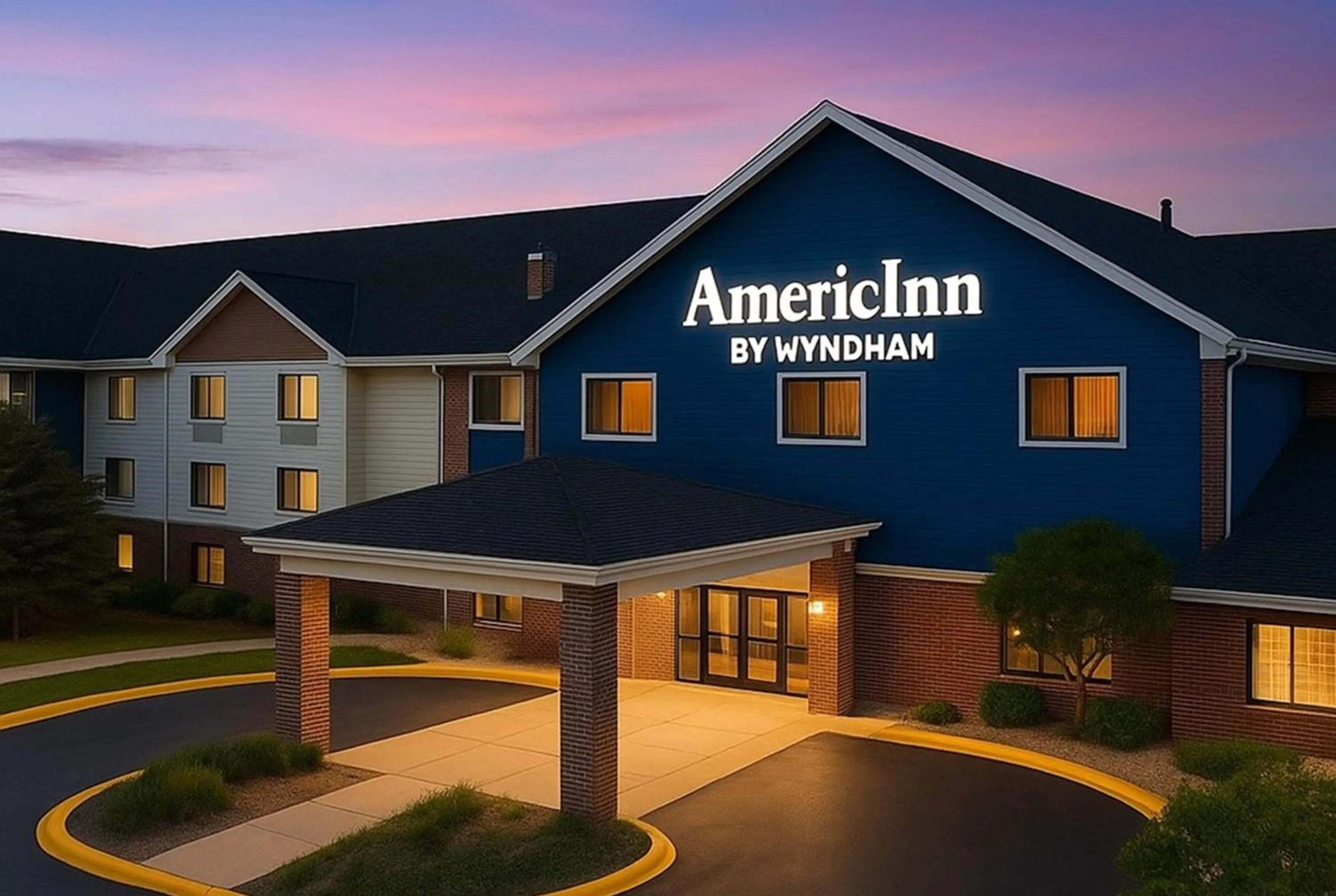 Property building in AmericInn by Wyndham Appleton North Little Chute