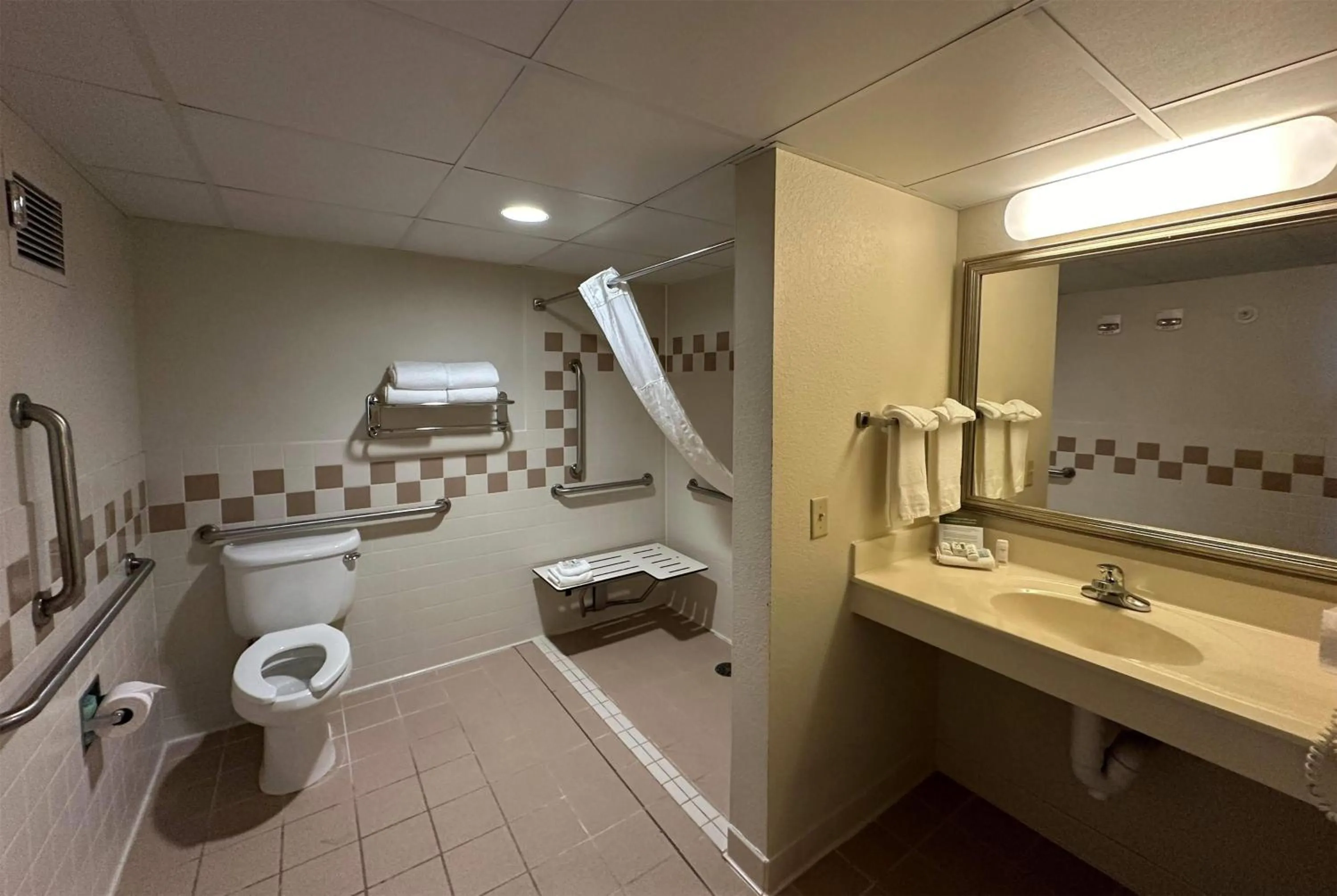 Bathroom in AmericInn by Wyndham Appleton North Little Chute