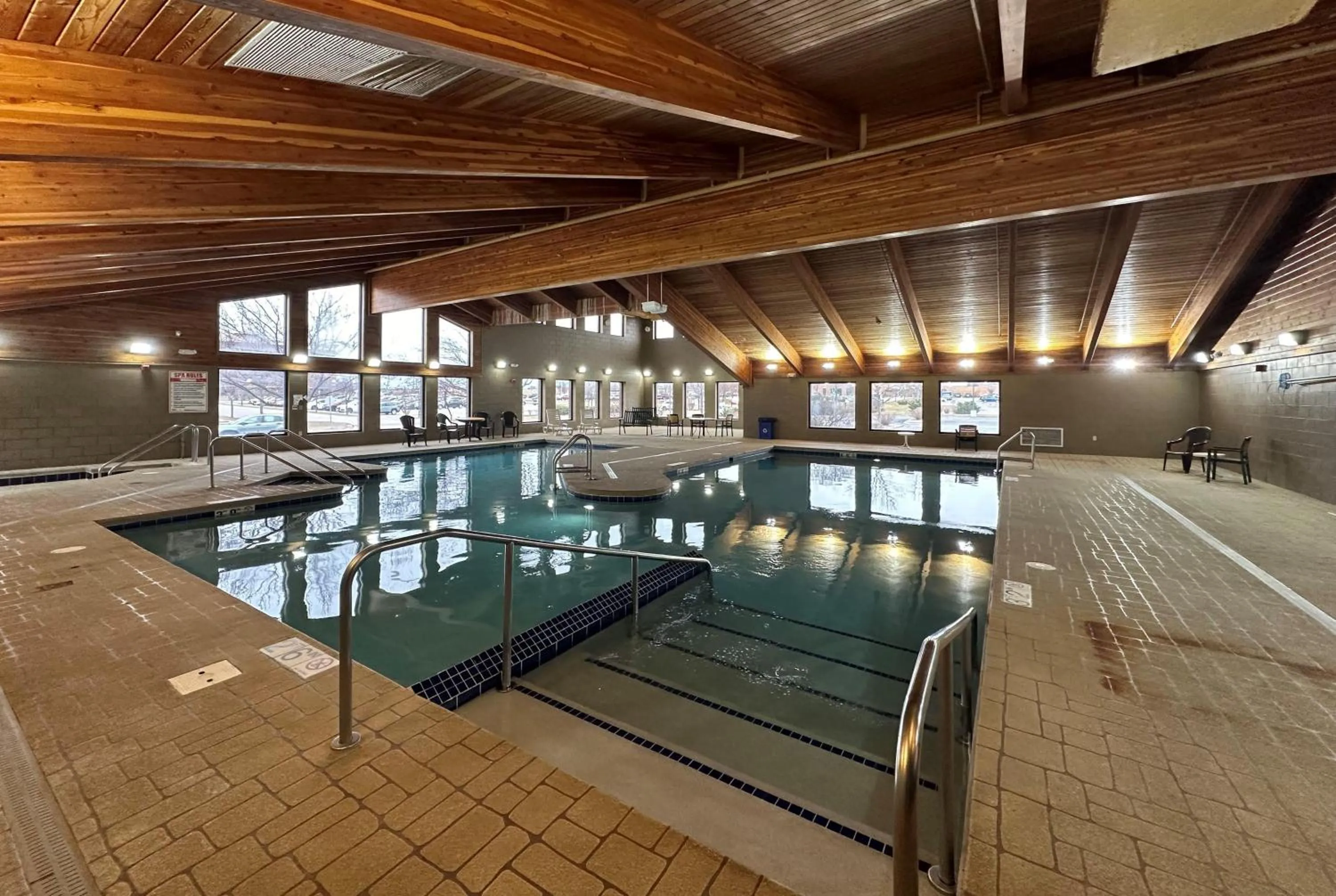 Swimming pool in AmericInn by Wyndham Appleton North Little Chute