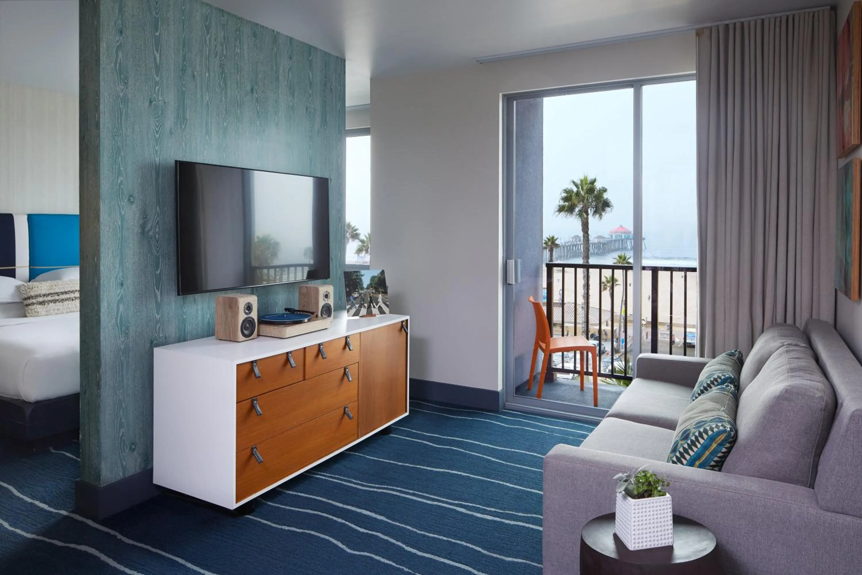 Photo of the whole room, Bed in Kimpton Shorebreak Huntington Beach Resort by IHG