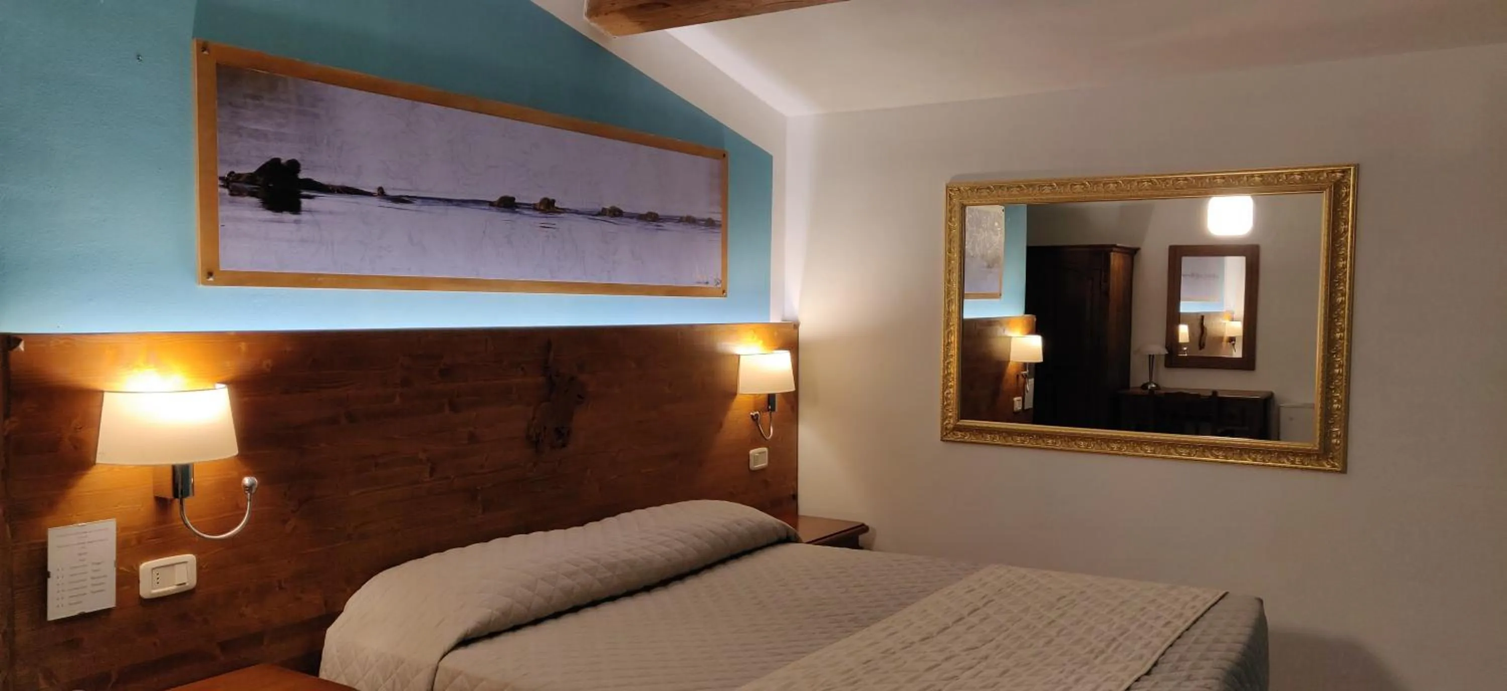 Bed in Locanda Mossa Dei Barbari