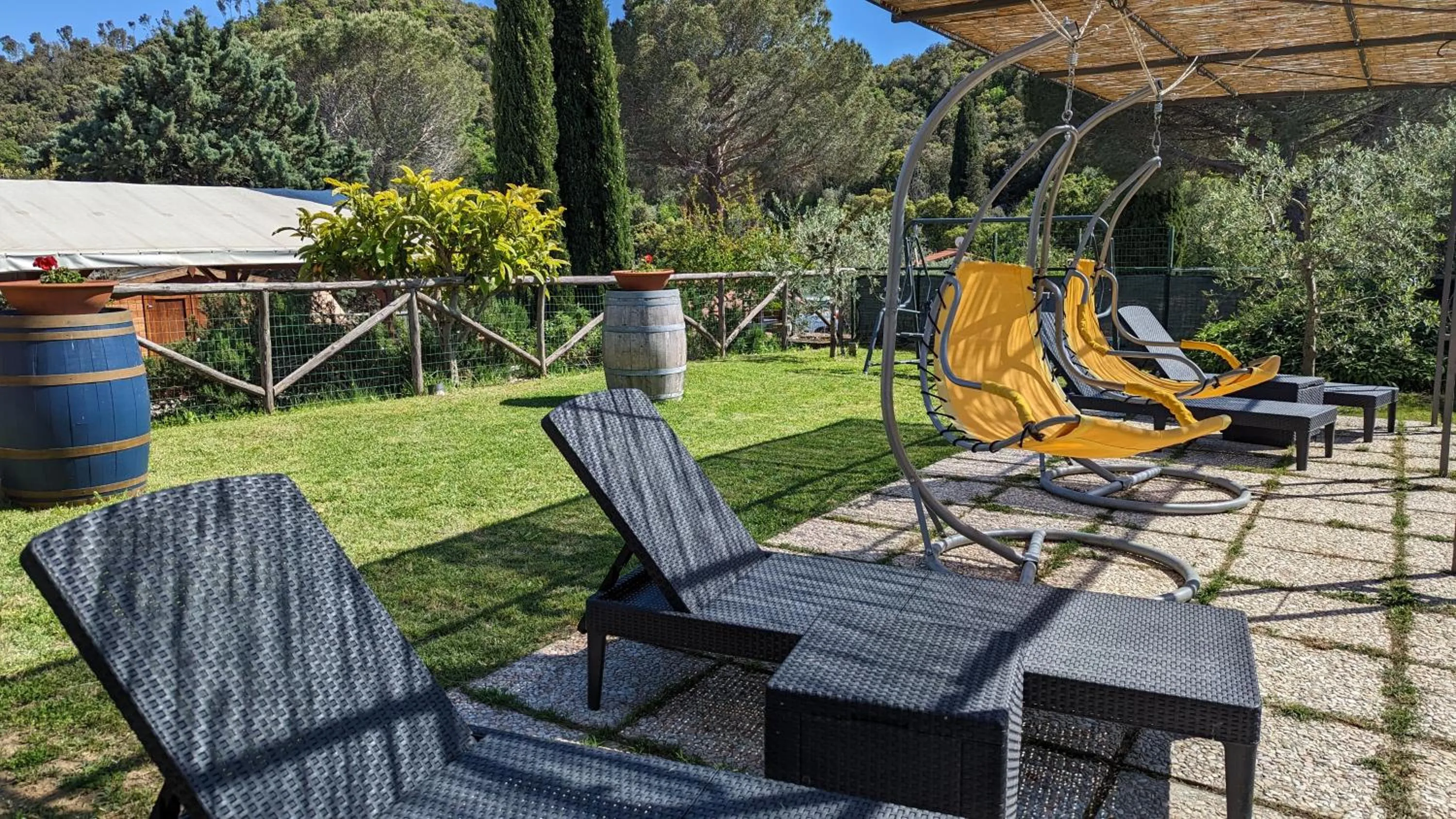 Garden in Locanda Mossa Dei Barbari