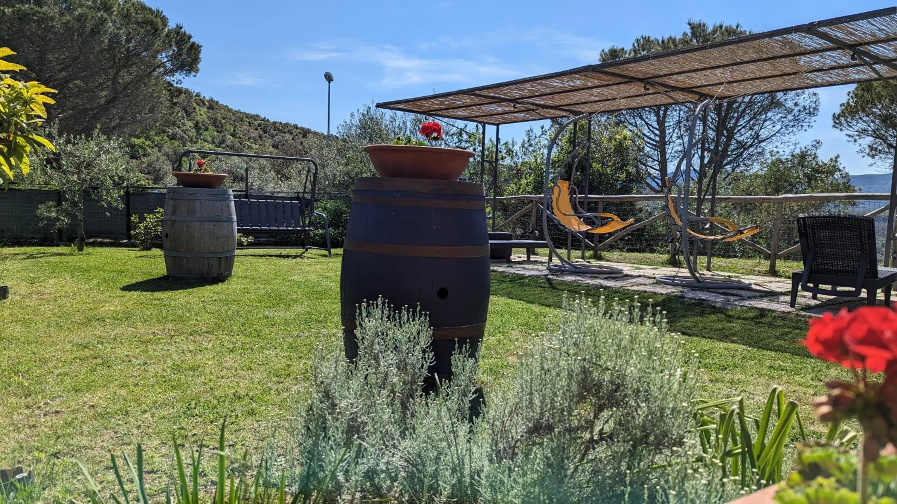 Garden in Locanda Mossa Dei Barbari