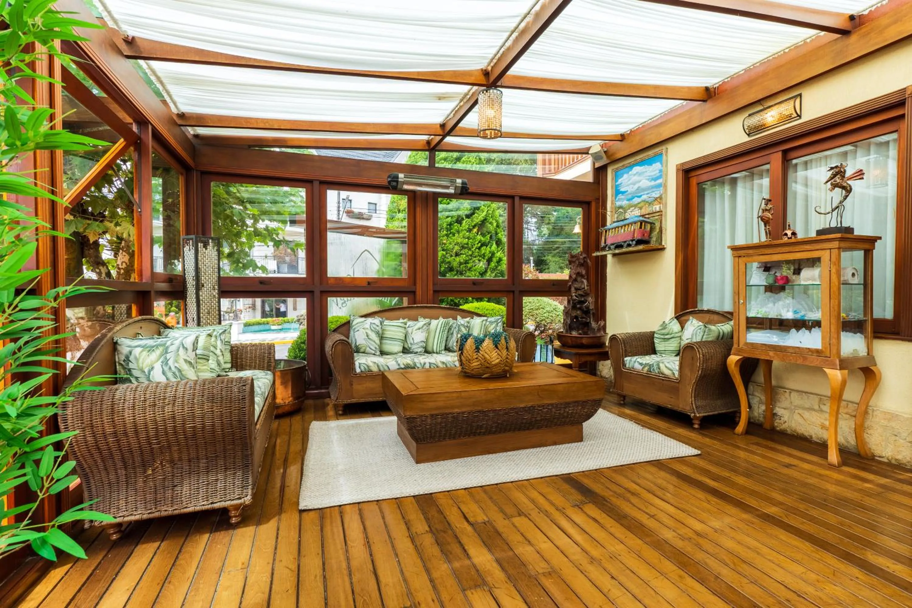 Patio in Pousada D'Biagy Raízes