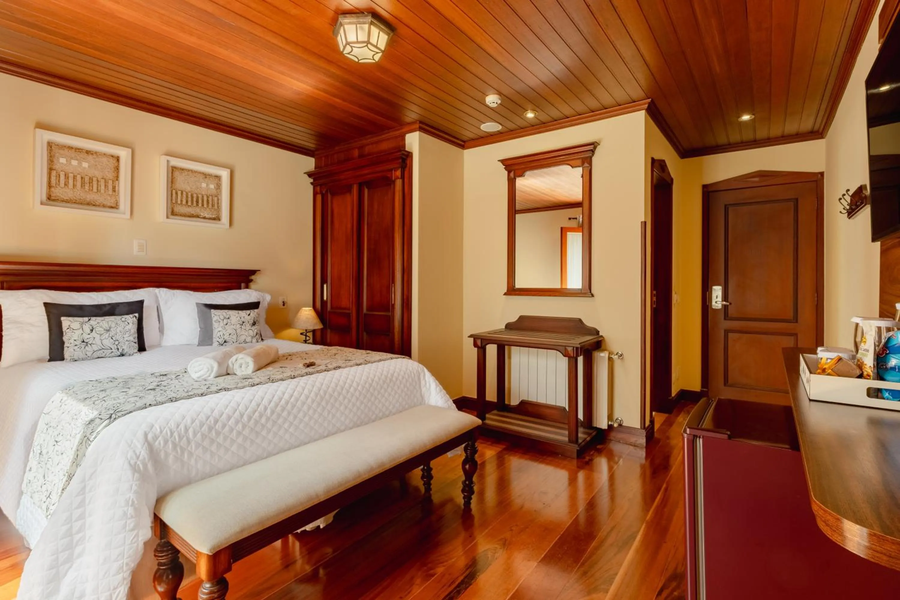 Bed in Pousada D'Biagy Raízes