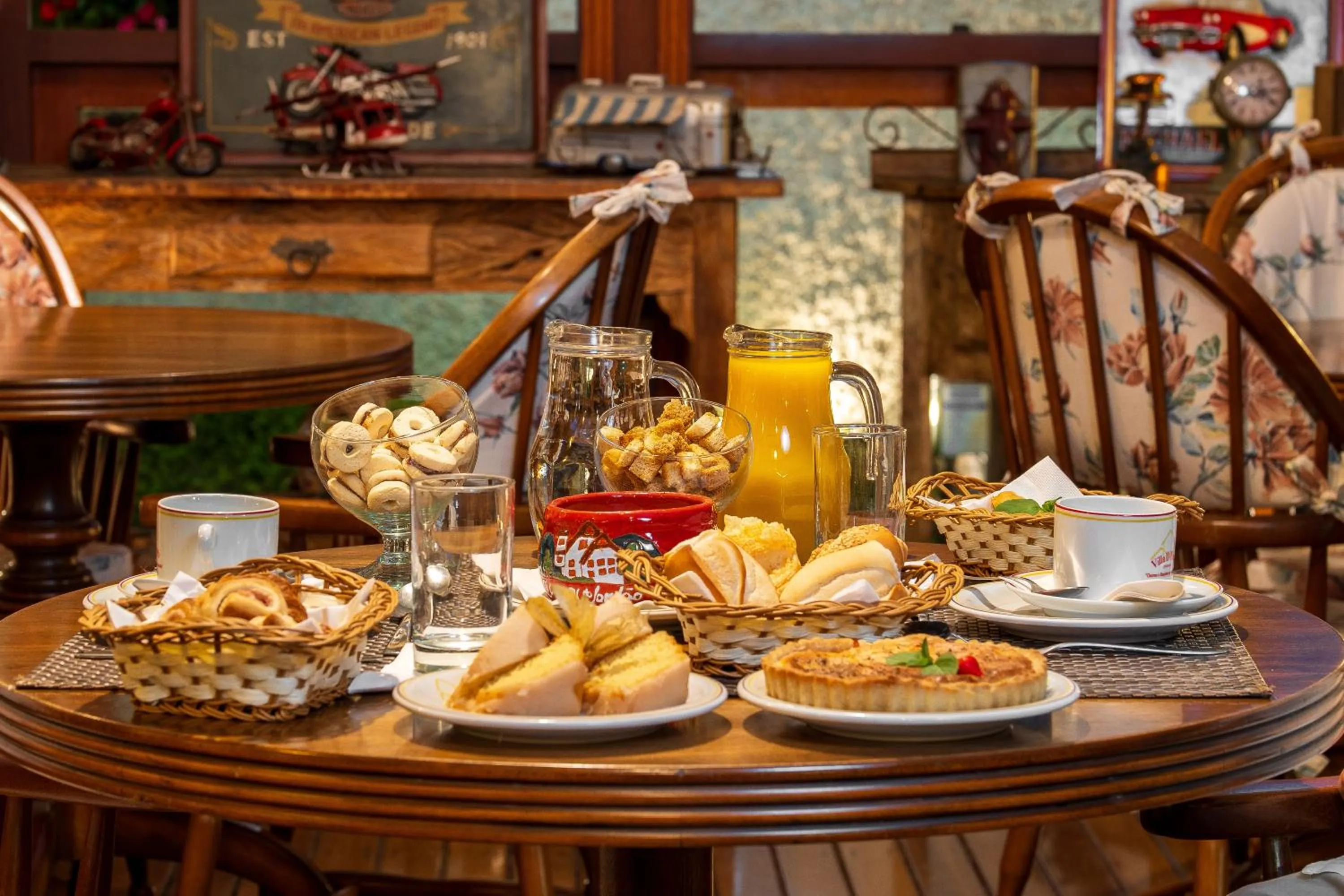 Breakfast in Pousada D'Biagy Raízes