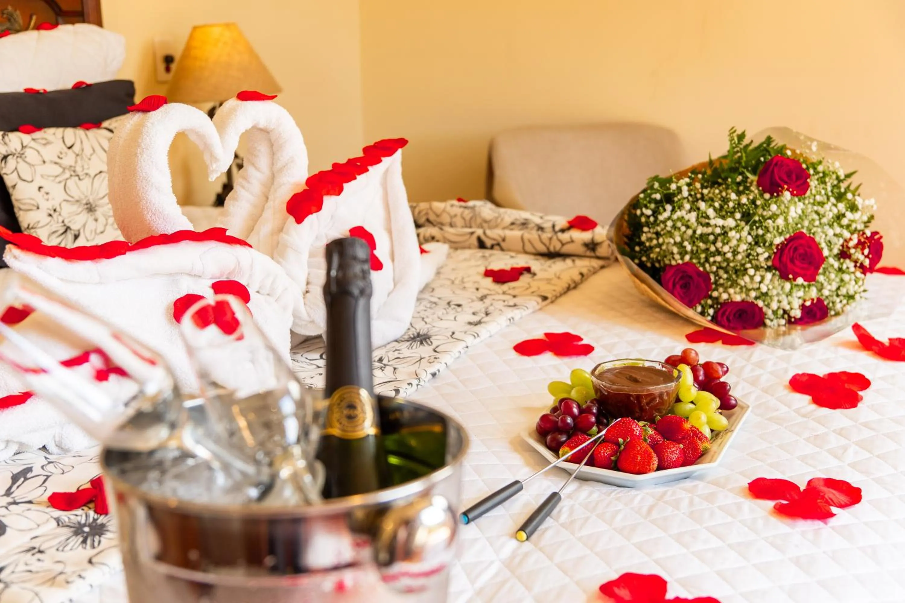 Bed in Pousada D'Biagy Raízes