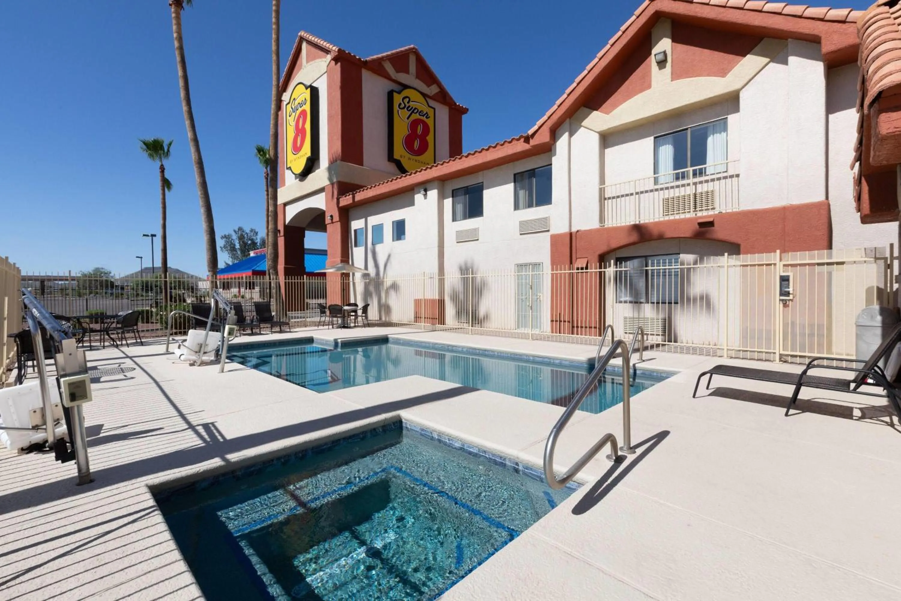 Swimming pool in Super 8 by Wyndham Tucson/Grant Road Area AZ