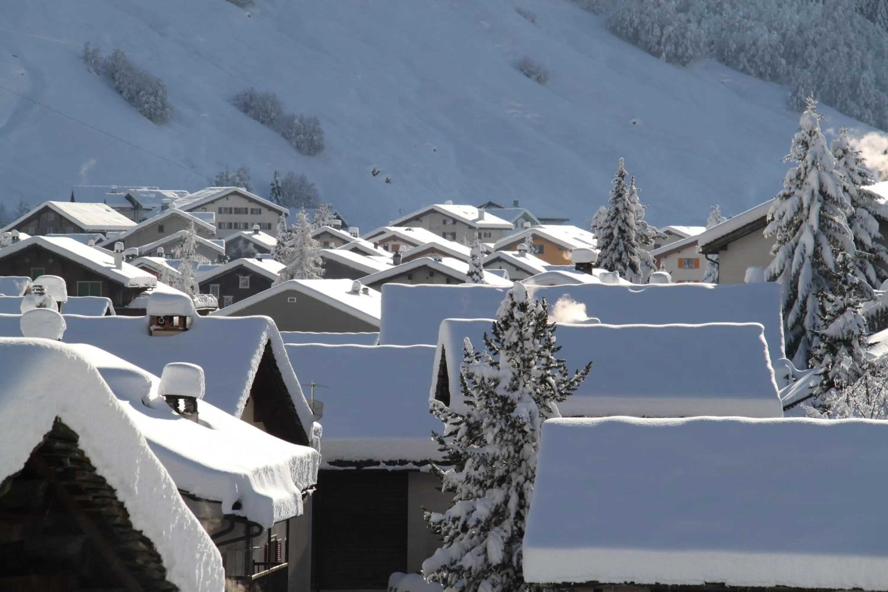 Bird's eye view in Schnider Bed&Breakfast und Café