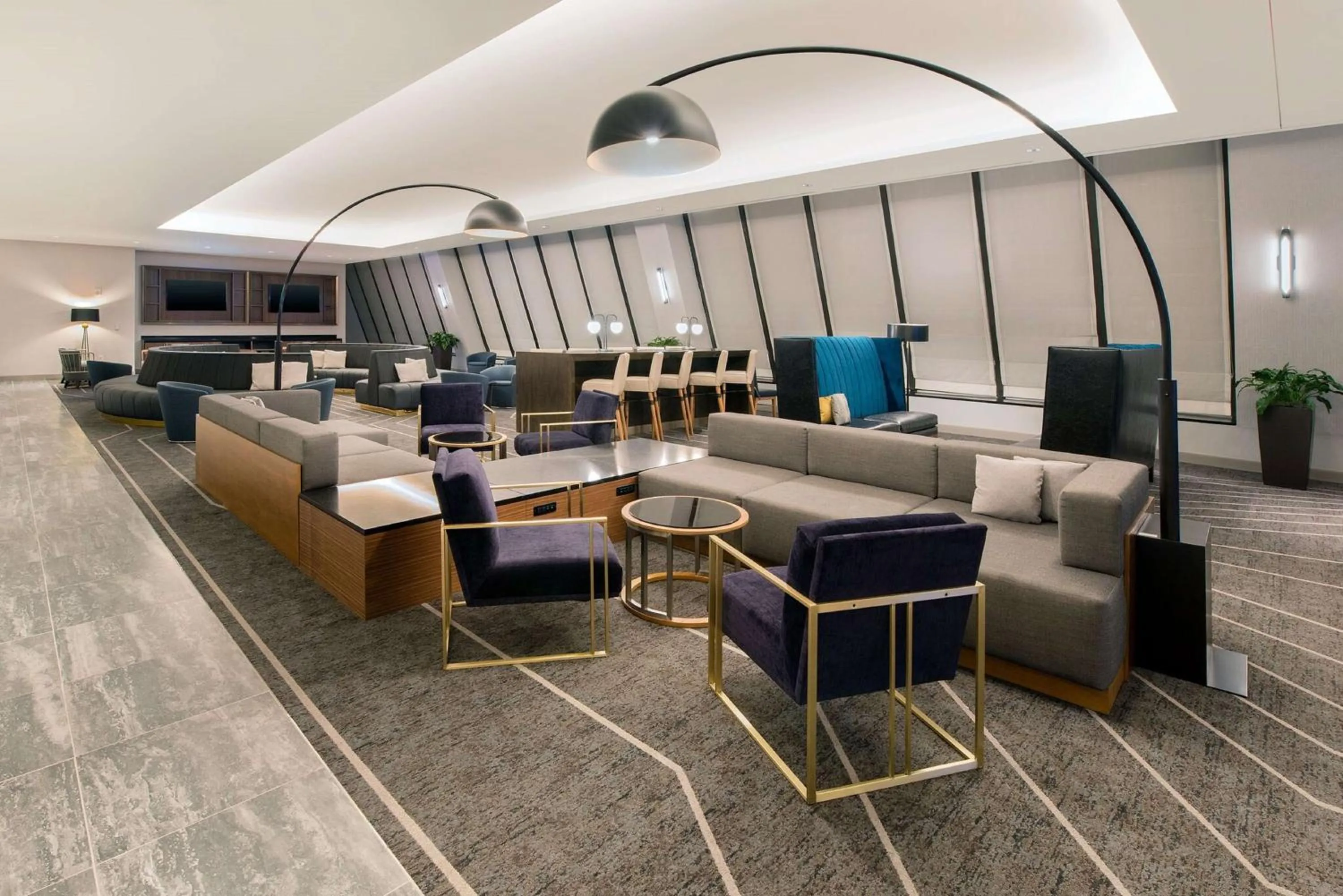 Lobby or reception in Hilton Atlanta