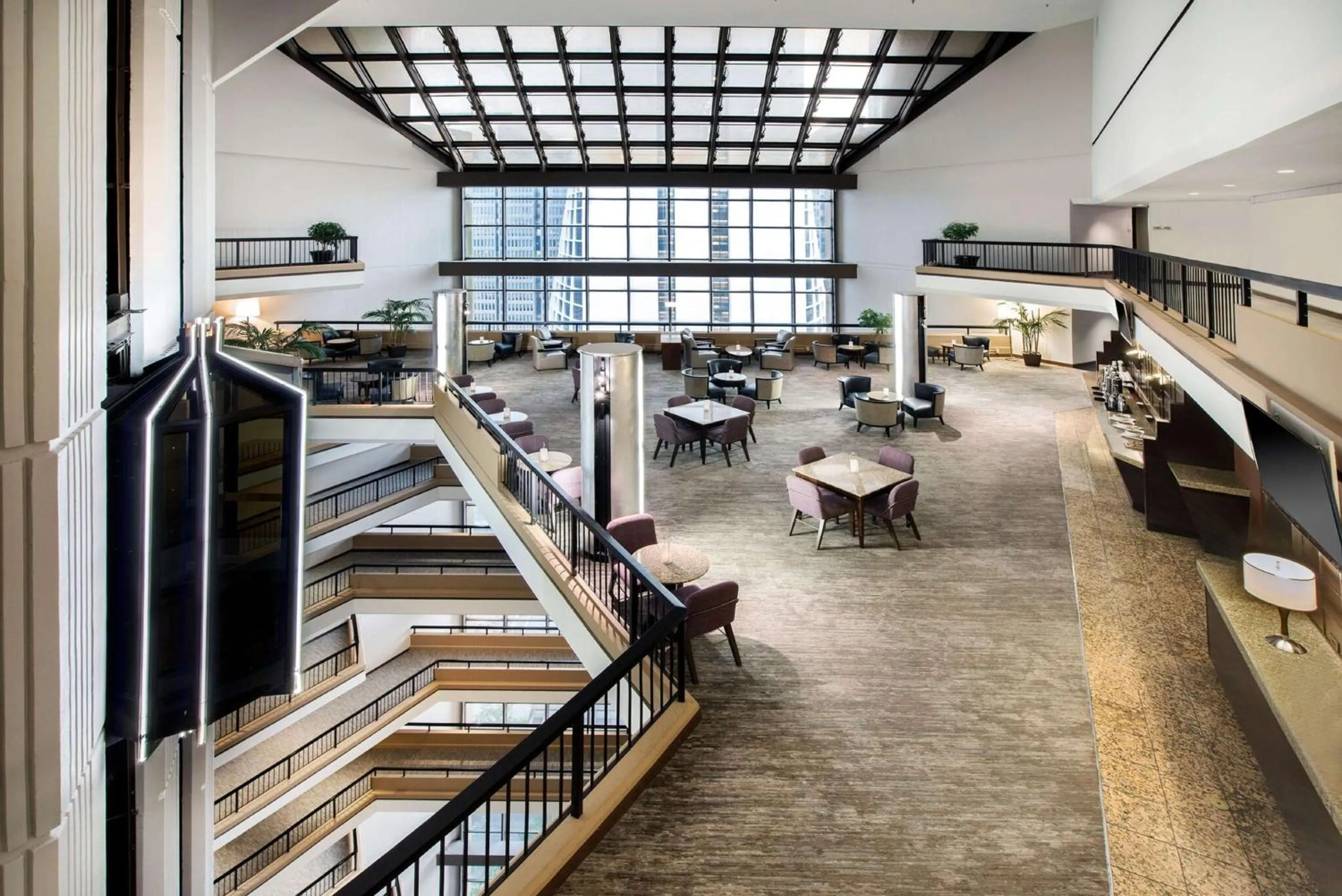 Property building in Hilton Atlanta