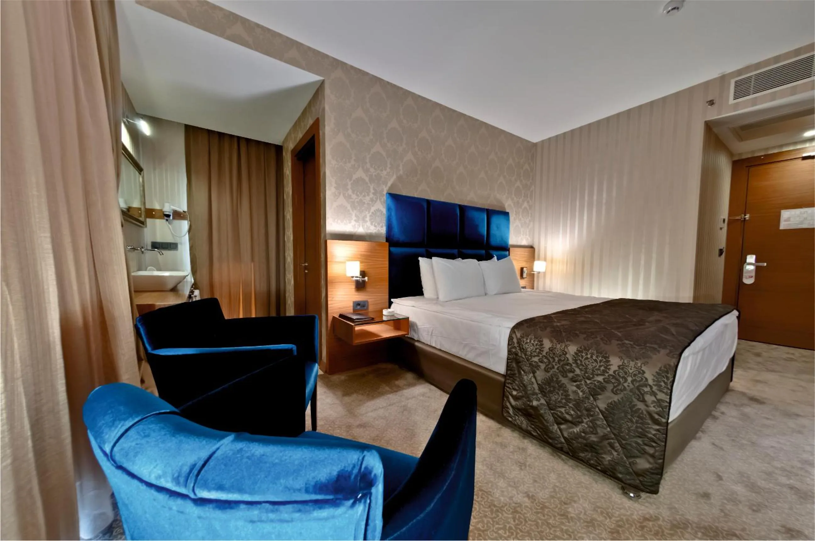 Bedroom in Riva Reşatbey Luxury Hotel