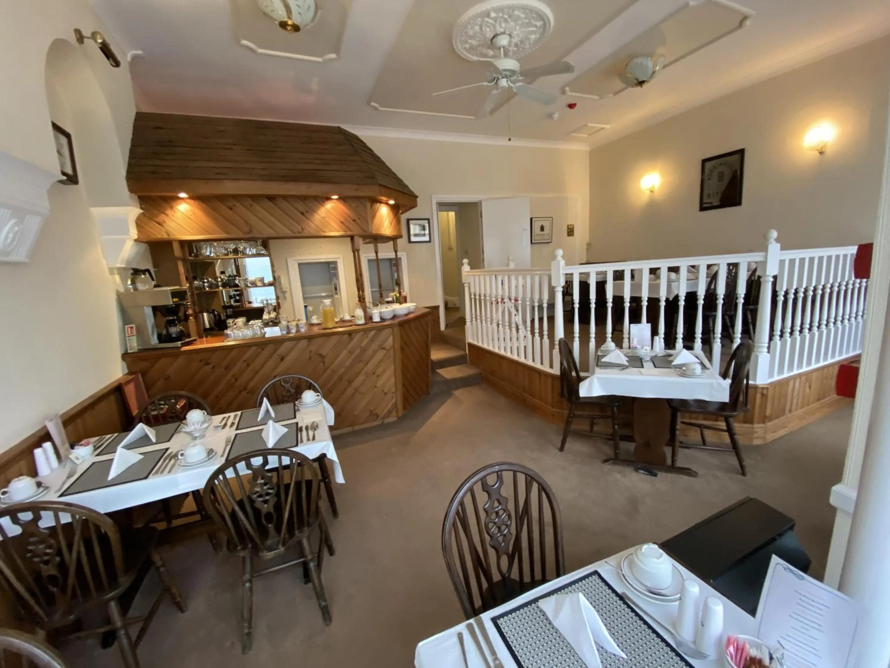 Dining area in Alexanders