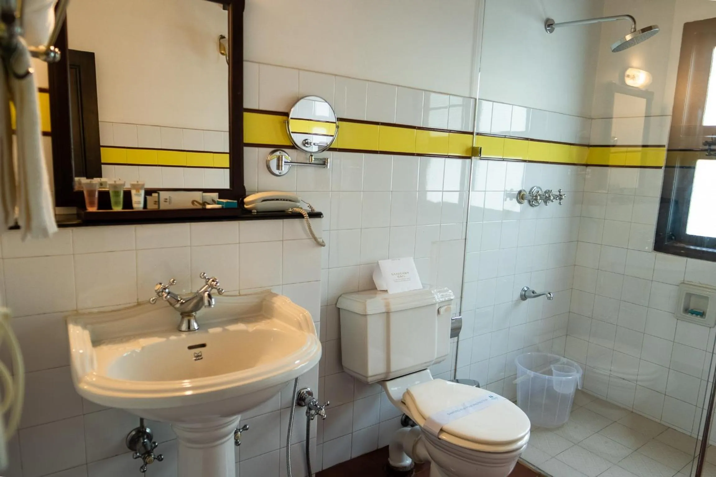 Shower in Nihara Resort and Spa Cochin