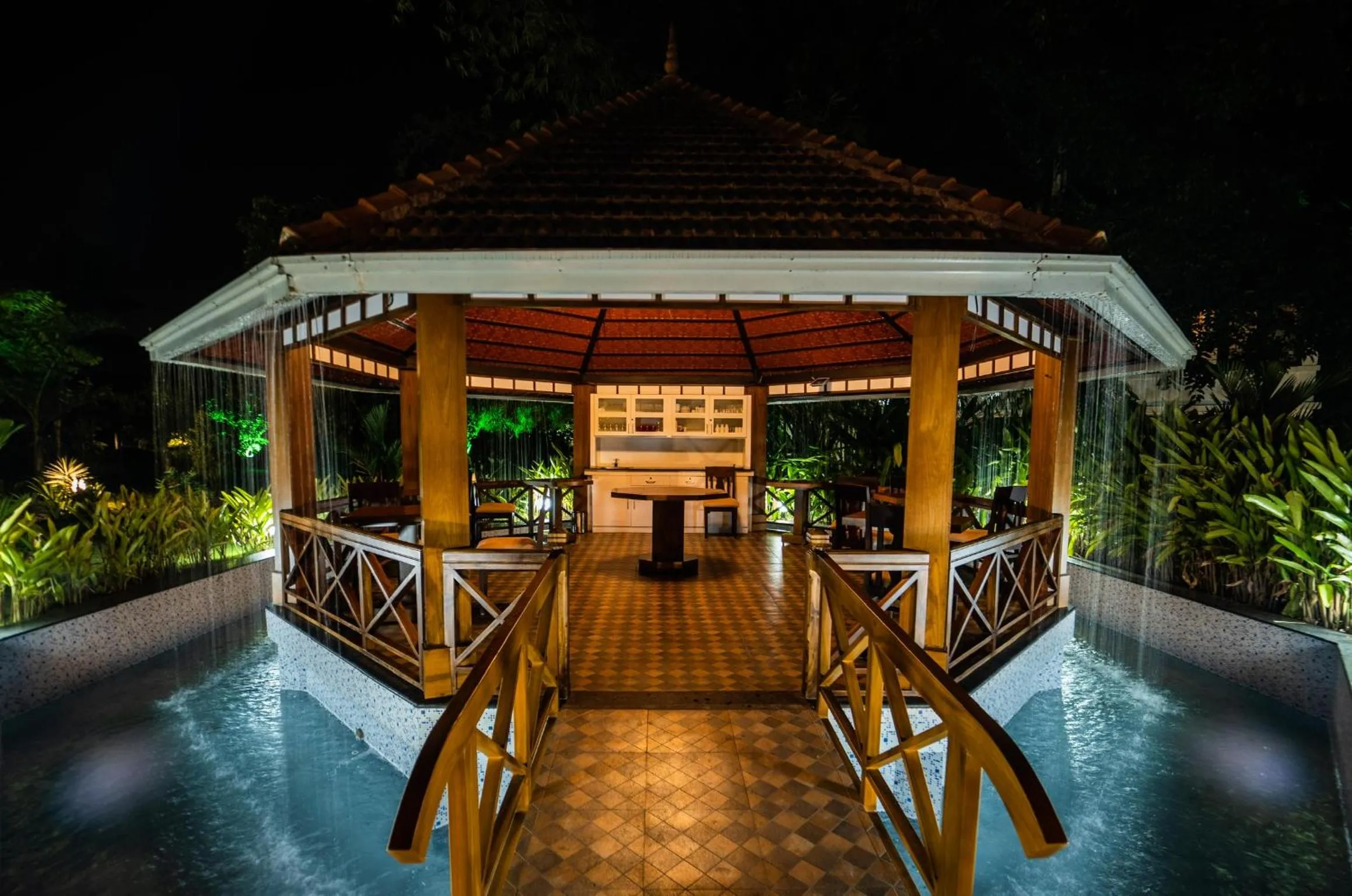 Patio in Nihara Resort and Spa Cochin