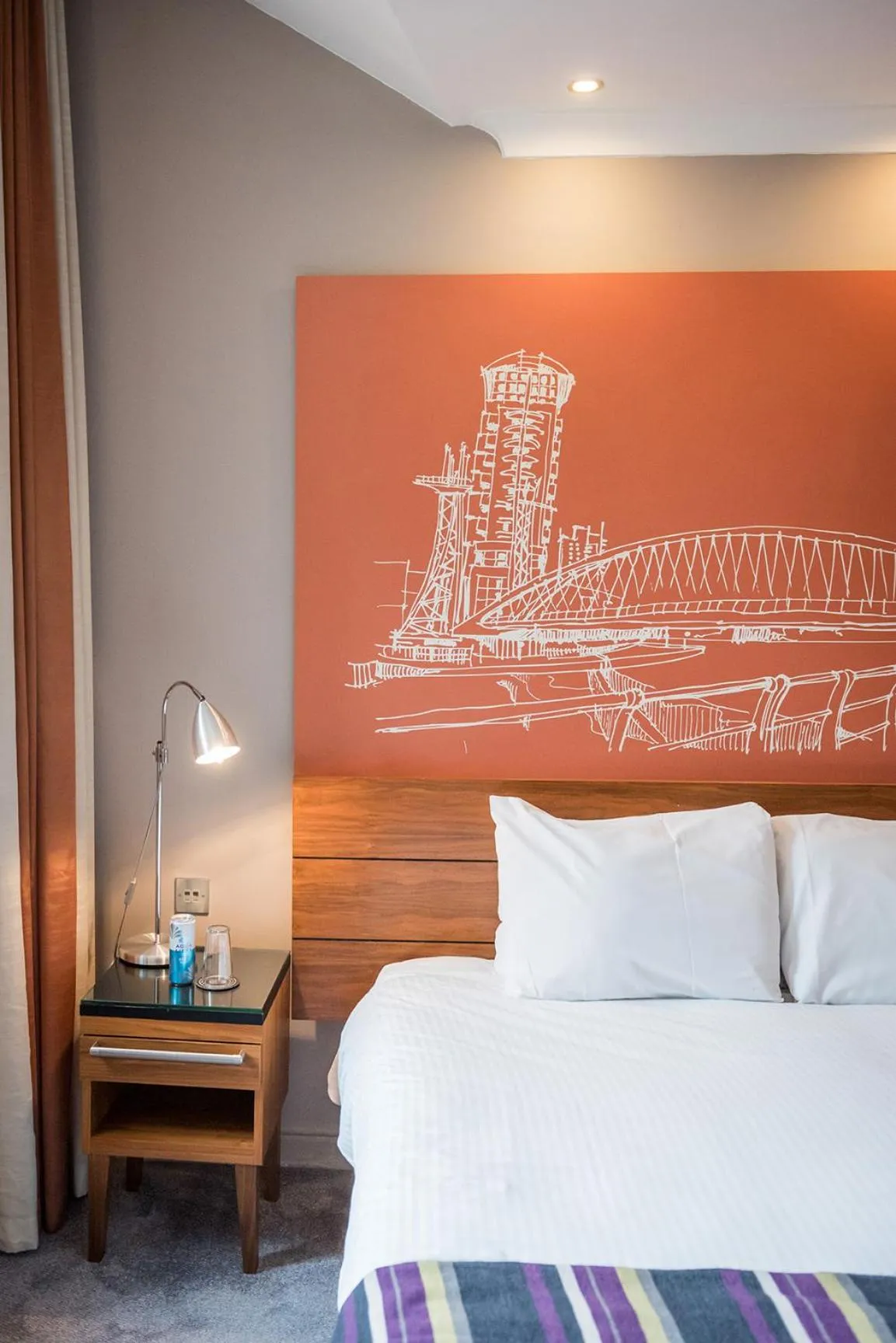 Bed in The Townhouse Manchester