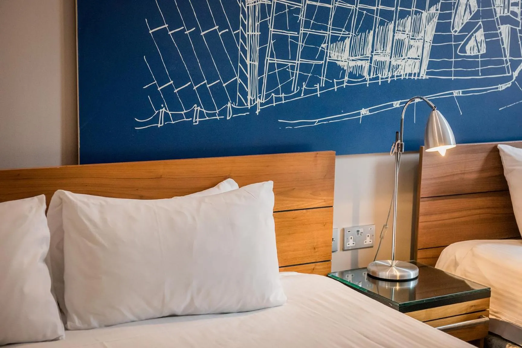 Bed in The Townhouse Manchester