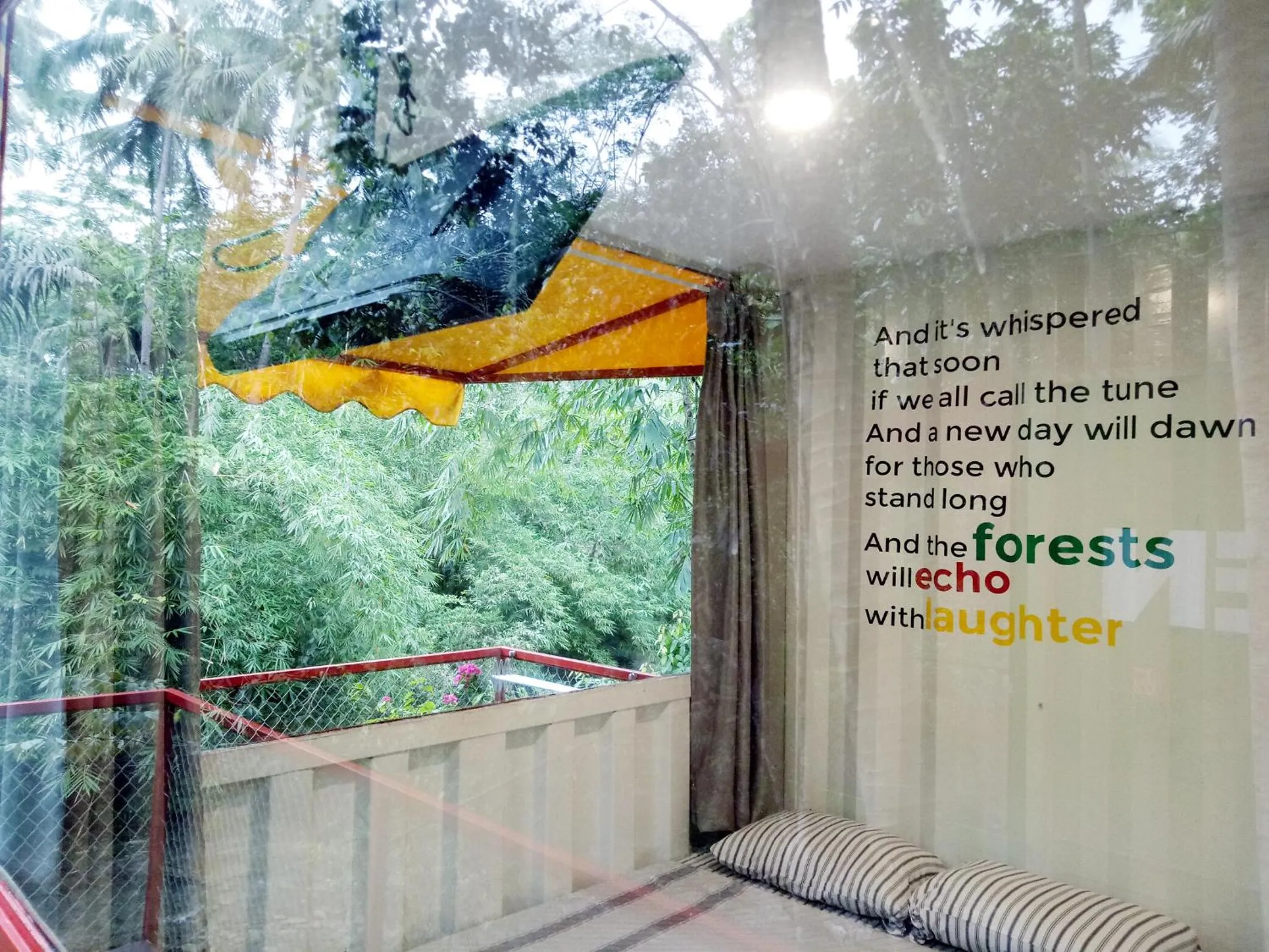 Bedroom in Hau Eco Lodges Citumang Pangandaran