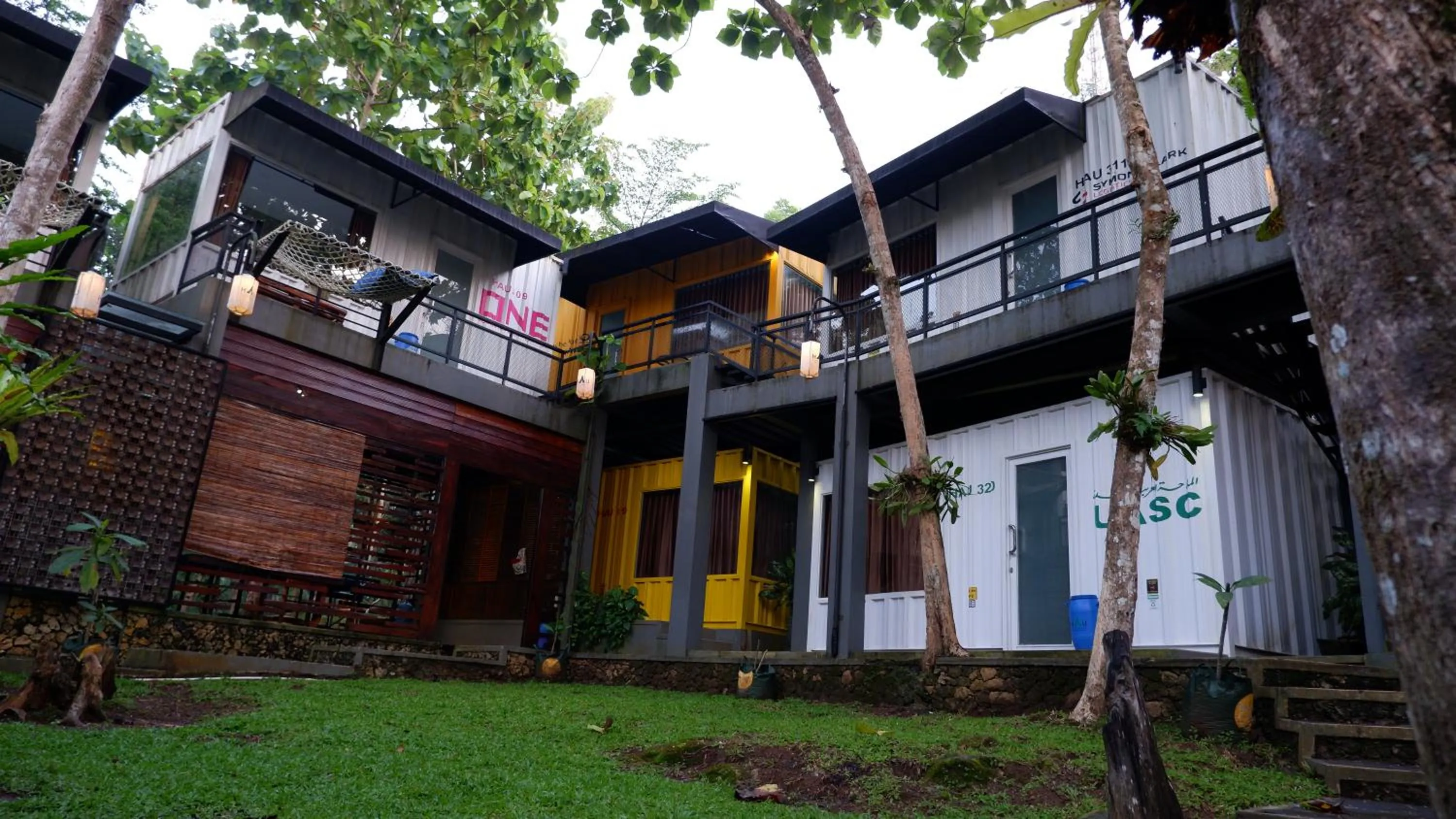 Bedroom in Hau Eco Lodges Citumang Pangandaran