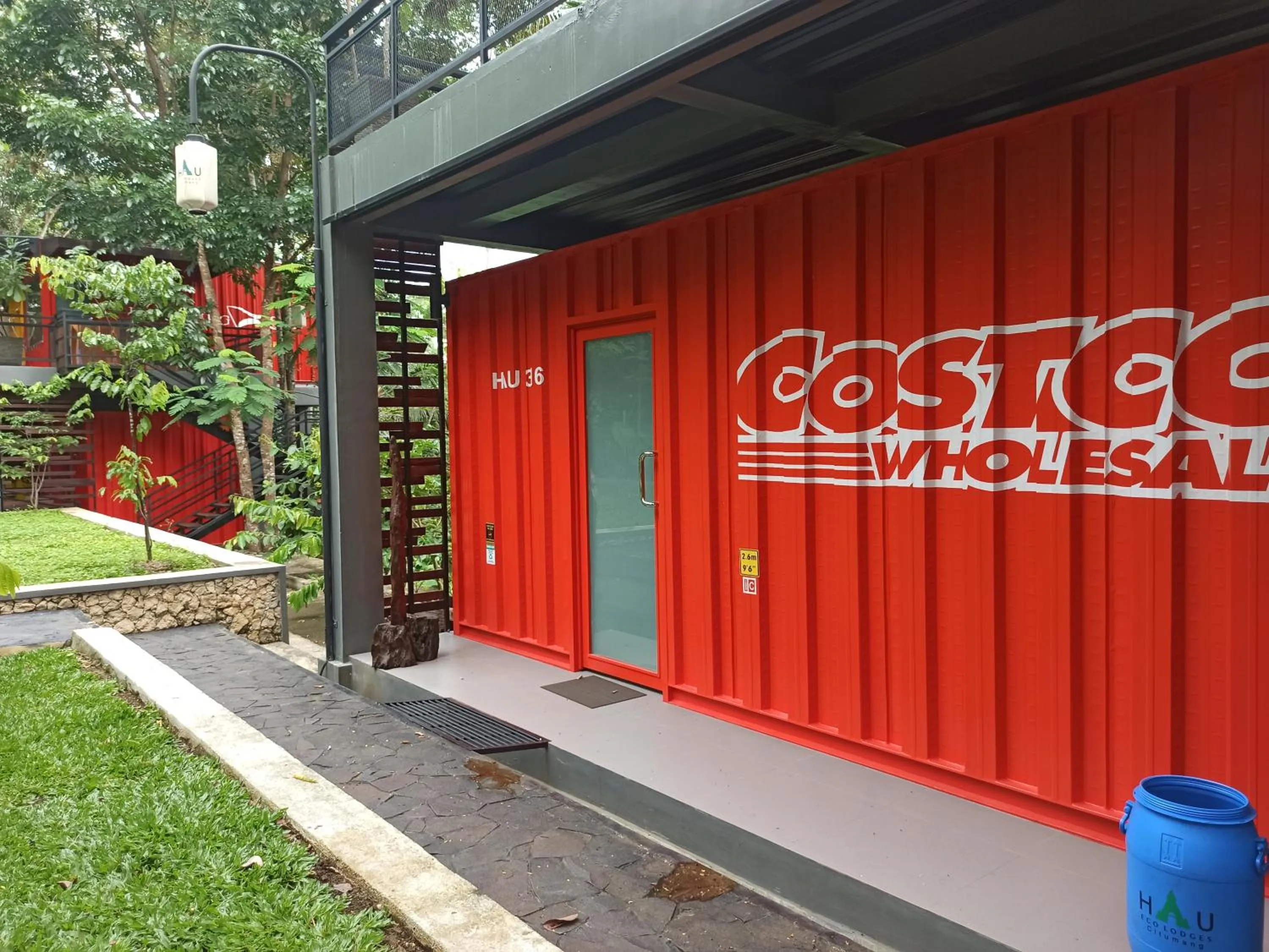 Property building in Hau Eco Lodges Citumang Pangandaran