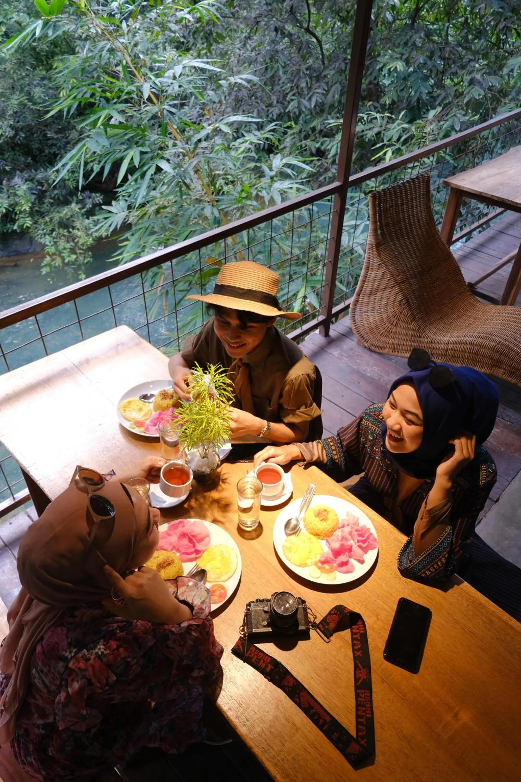 Breakfast in Hau Eco Lodges Citumang Pangandaran