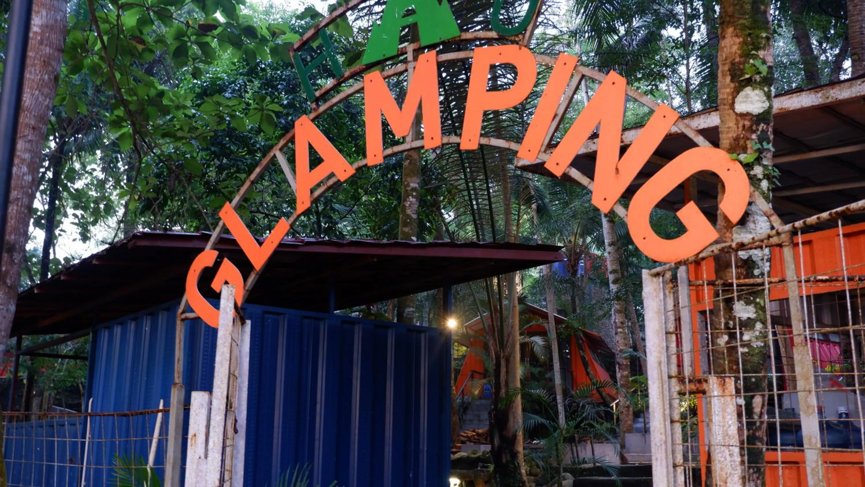 Property building in Hau Eco Lodges Citumang Pangandaran